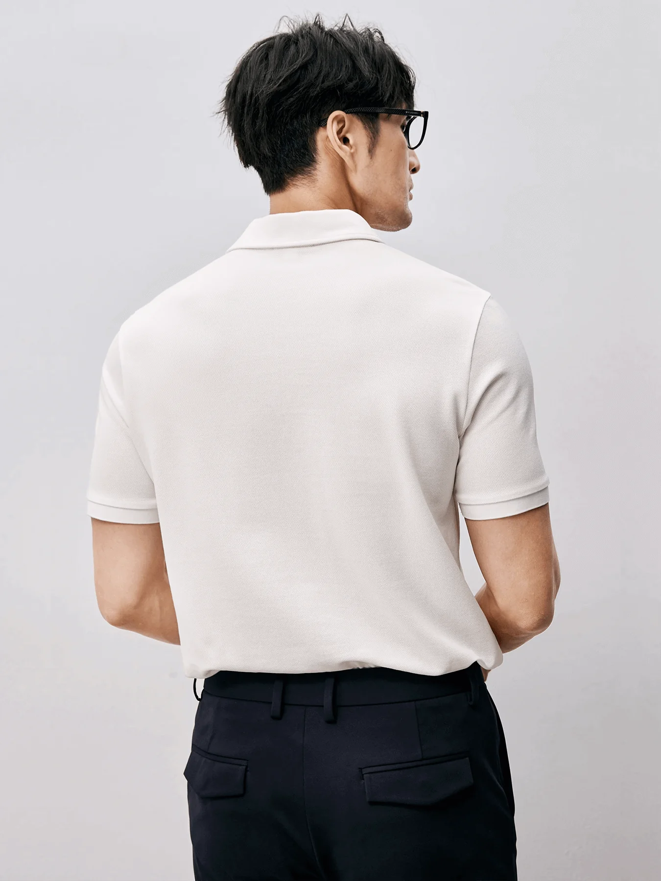 BreezeLuxe Breathable Piqué Cotton Short Sleeve Polo - Image 12