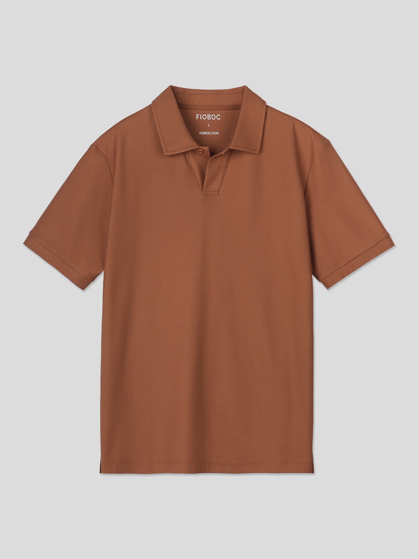 BreezeLuxe Breathable Piqué Cotton Short Sleeve Polo - Image 6