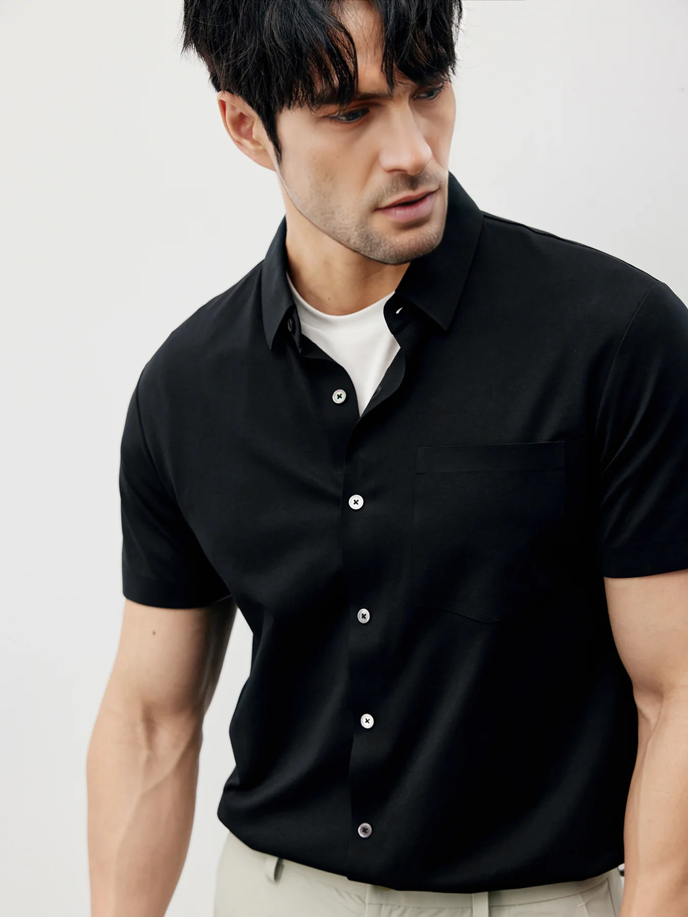 ChillLux Wrinkle-free Short Sleeve Shirt - Image 12