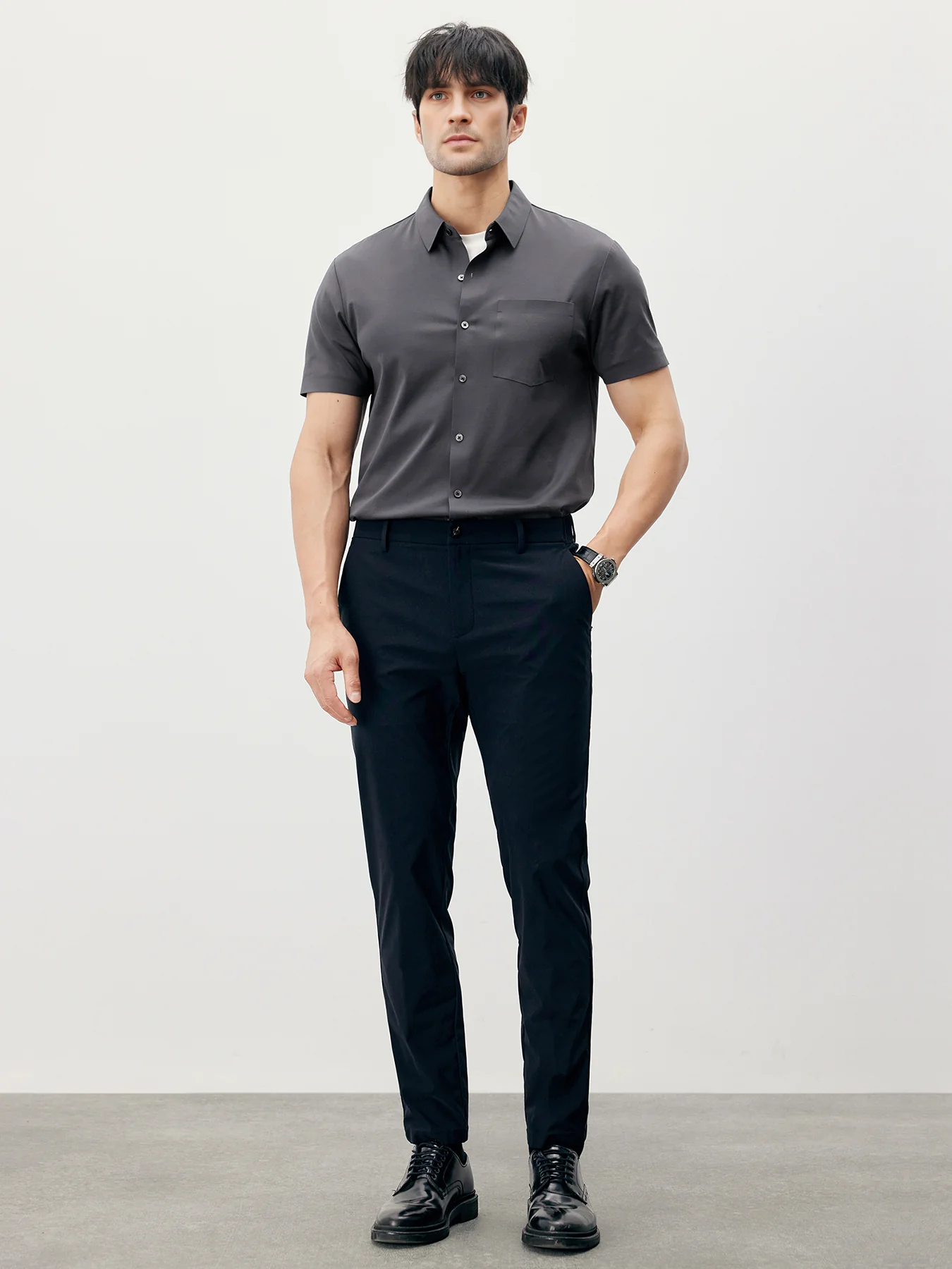 ChillLux Wrinkle-free Short Sleeve Shirt - Image 16