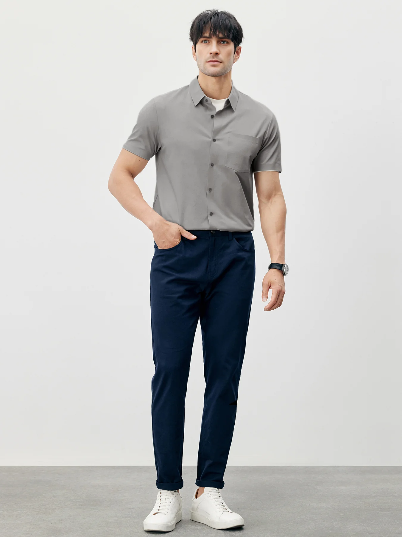 ChillLux Wrinkle-free Short Sleeve Shirt - Image 4