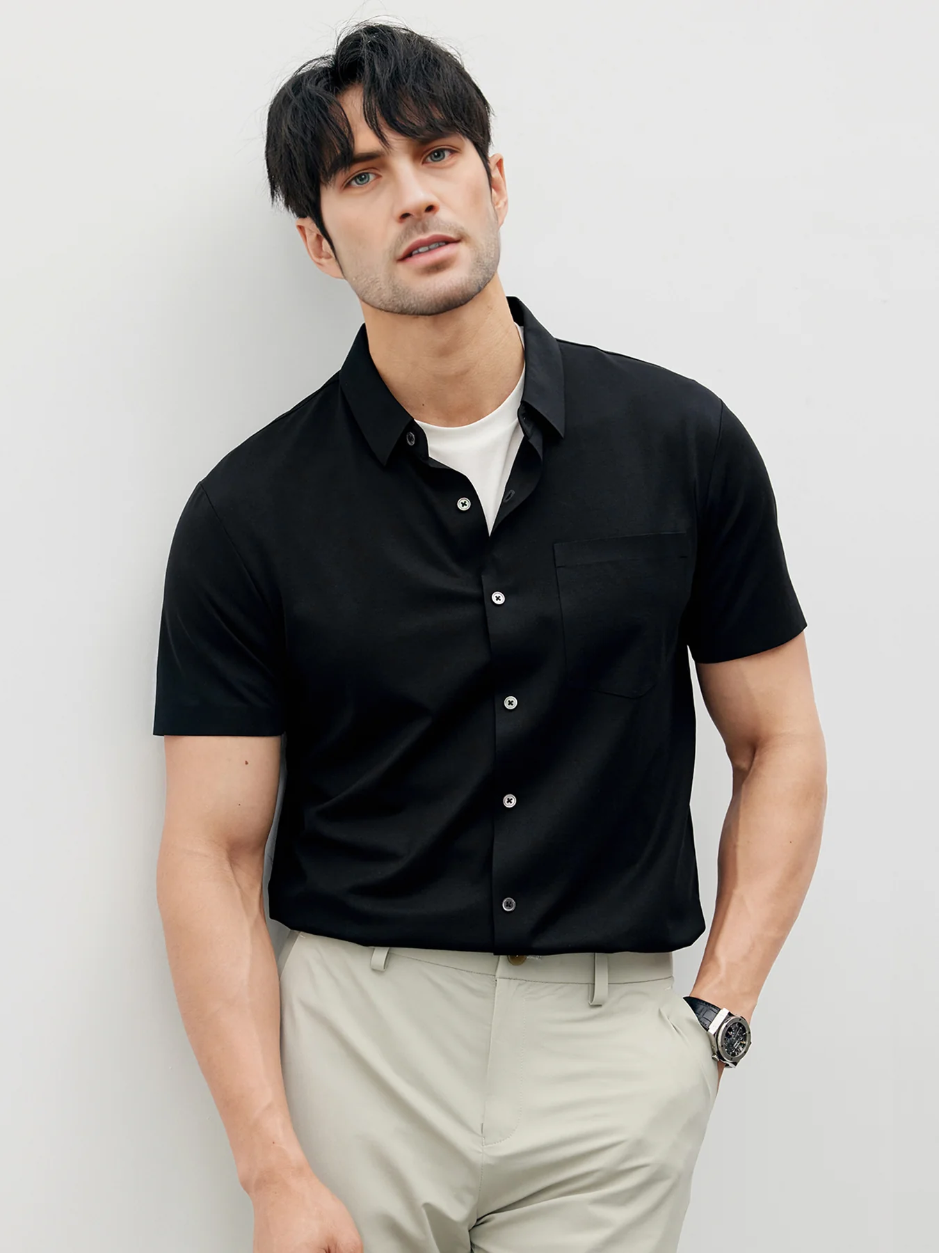 ChillLux Wrinkle-free Short Sleeve Shirt - Image 7