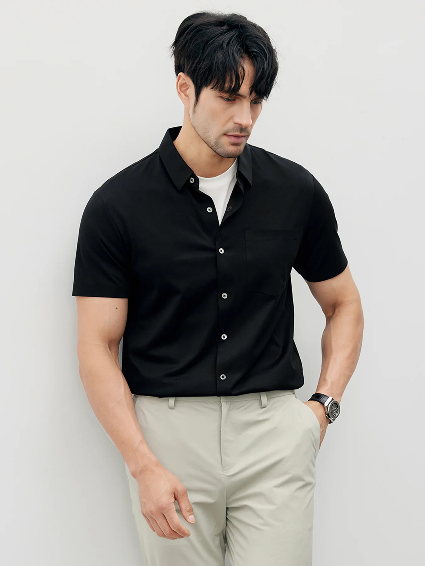 ChillLux Wrinkle-free Short Sleeve Shirt - Image 8