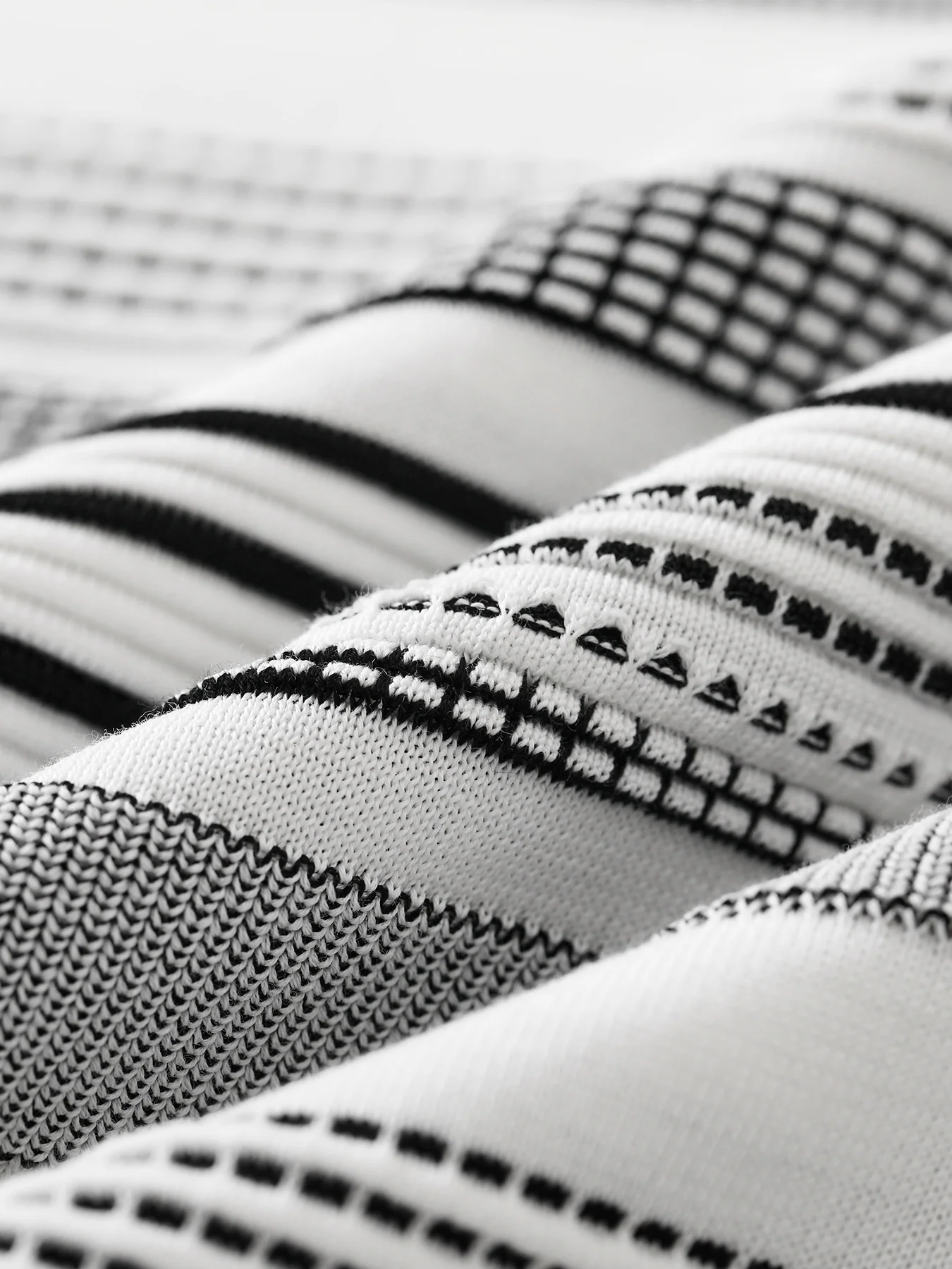 CoolKnit Breathable Striped Short Sleeve Knitted T-Shirt - Image 11