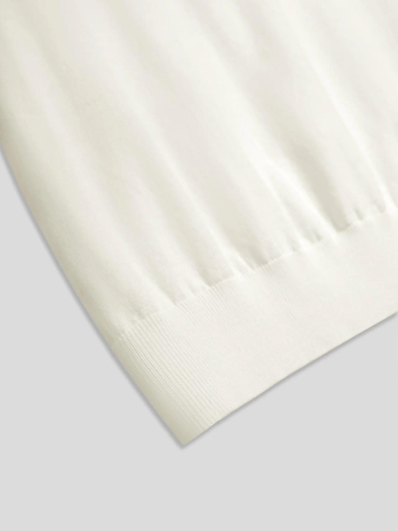 CoolKnit Color Blocked Cuffs Short Sleeve Knitted T-Shirt - Image 10