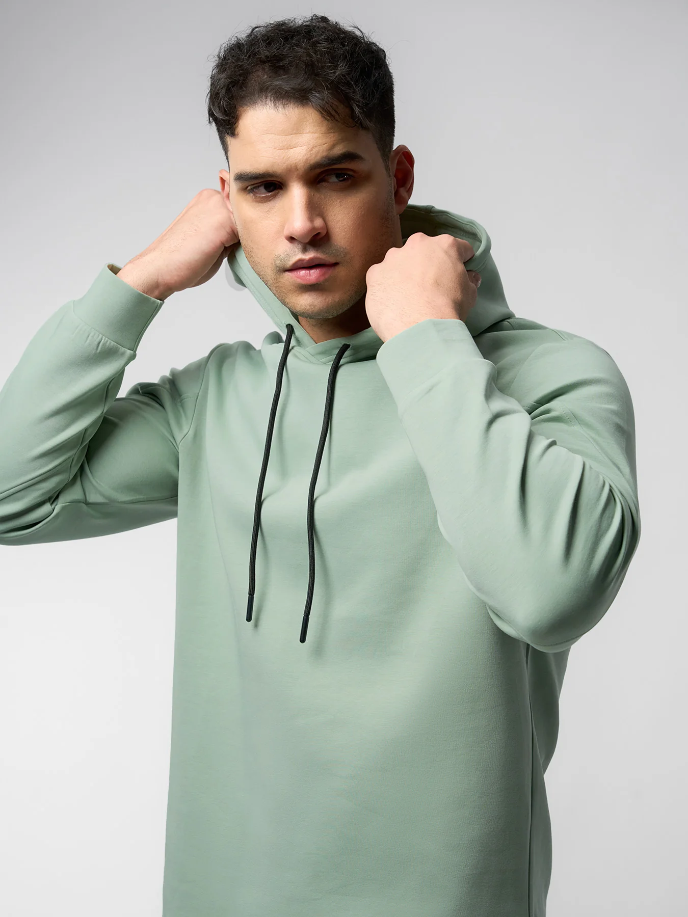 CozySpacer Curve Hem Hoodie - Image 3
