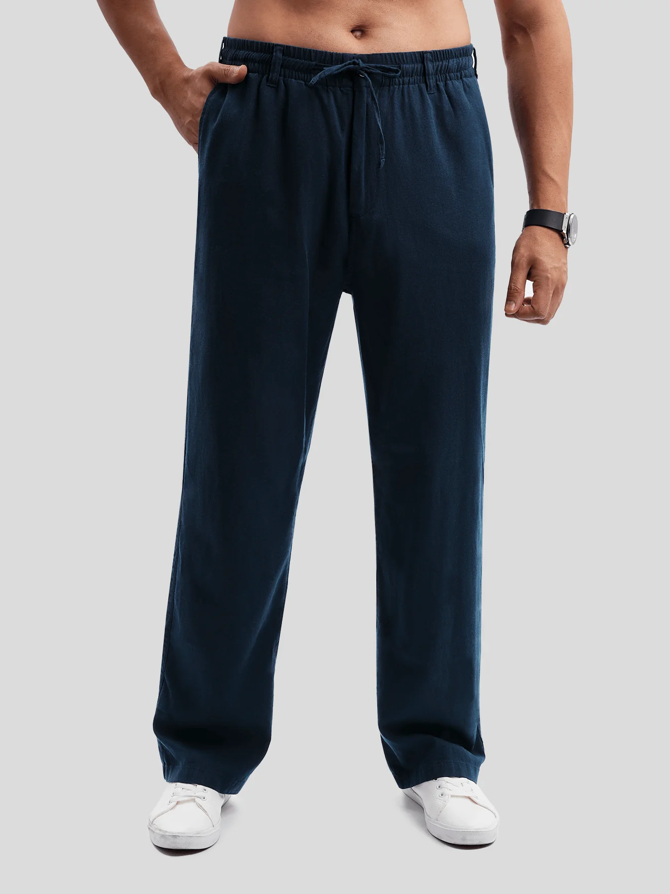 DreamWear Italian Linen Elastic Drawstring Pant - Image 13