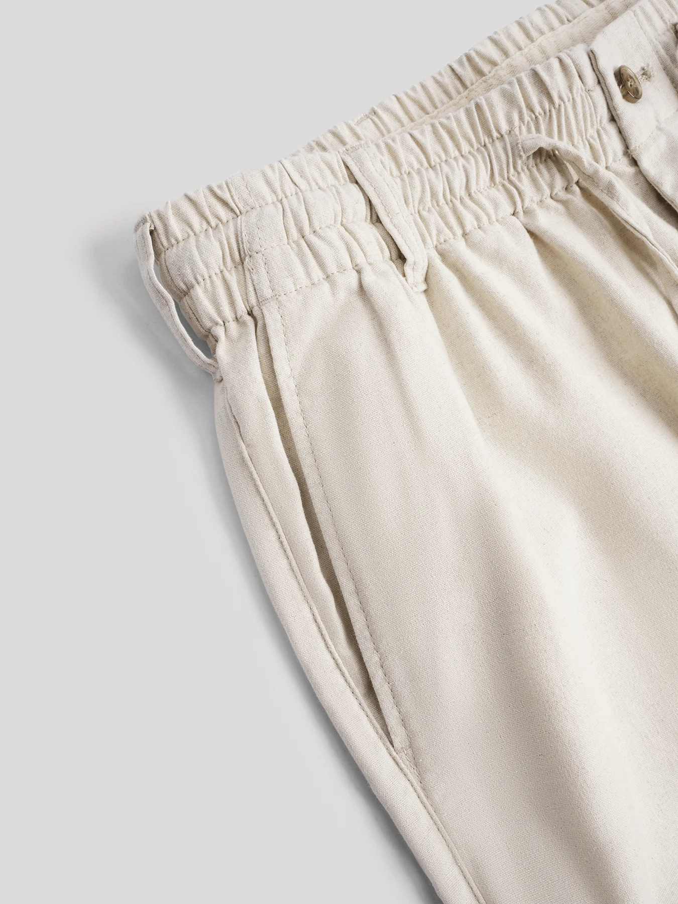 DreamWear Italian Linen Elastic Drawstring Pant - Image 5