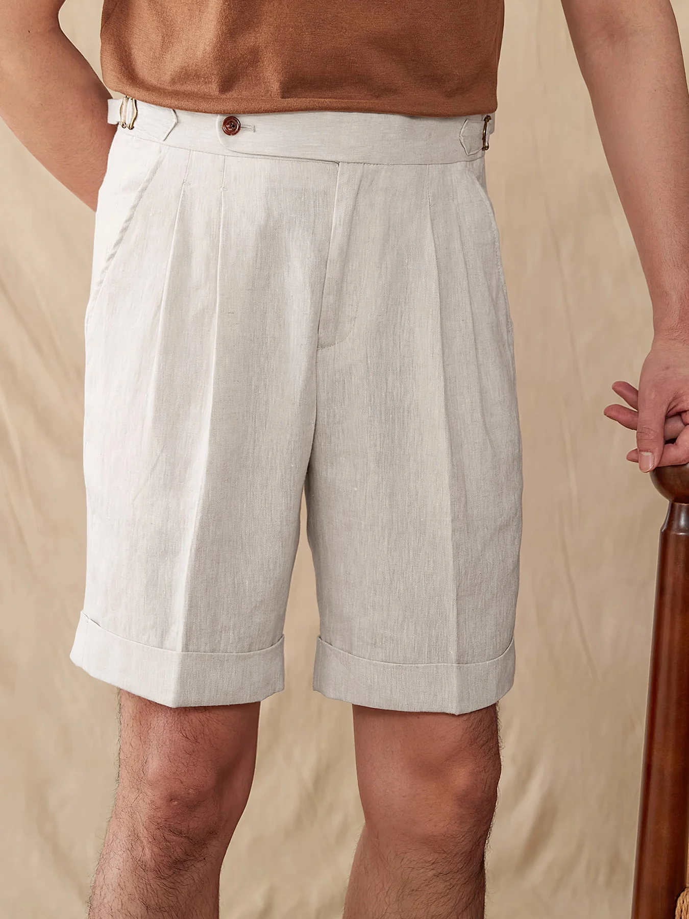 DreamWear Italian Linen Shorts - Image 3