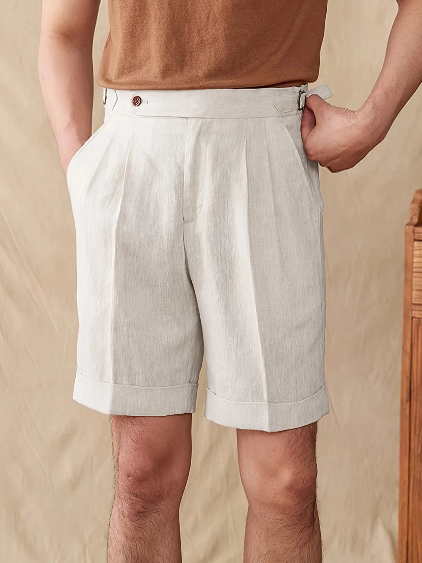 DreamWear Italian Linen Shorts - Image 4