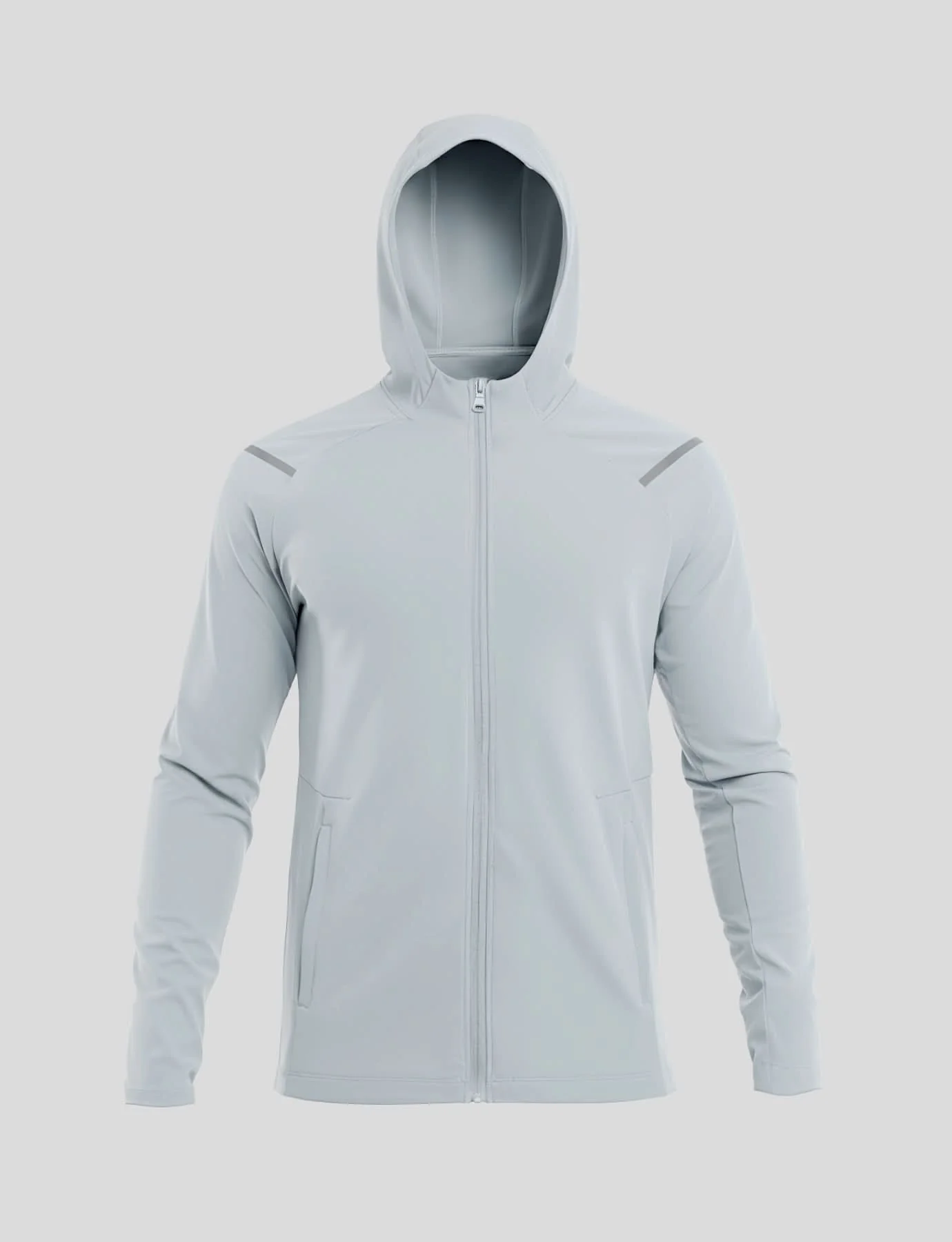 SmoothBlend Quick Dry Sports Fitness Hooded Jacket - Image 22