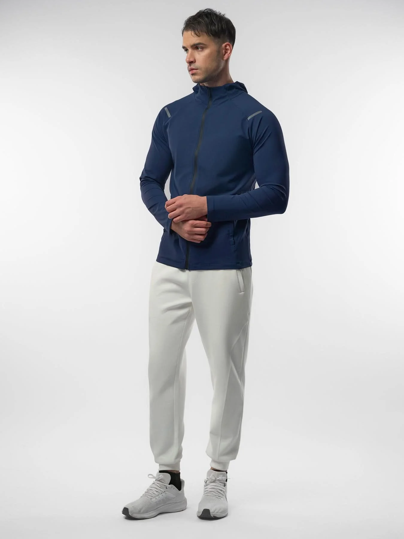 SmoothBlend Quick Dry Sports Fitness Hooded Jacket - Image 29