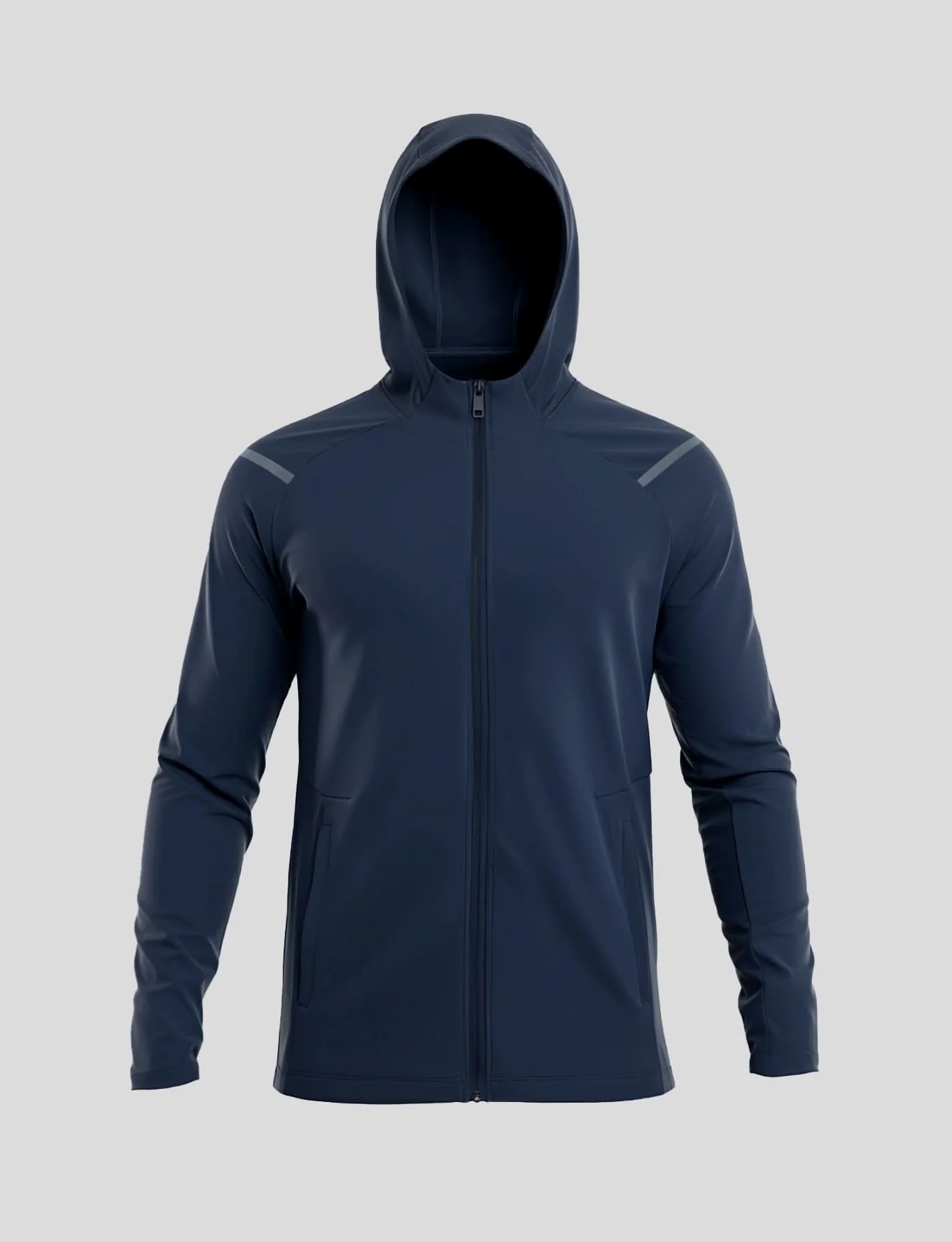 SmoothBlend Quick Dry Sports Fitness Hooded Jacket - Image 30