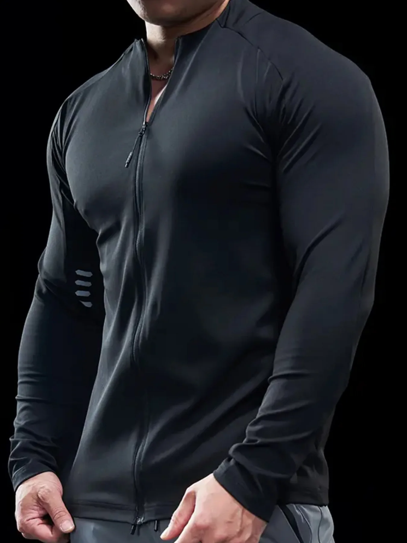 SmoothBlend Quick Dry Sports Fitness Jacket - Image 8