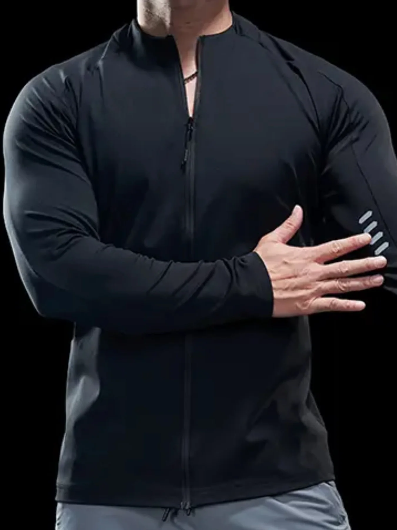 SmoothBlend Quick Dry Sports Fitness Jacket - Image 9