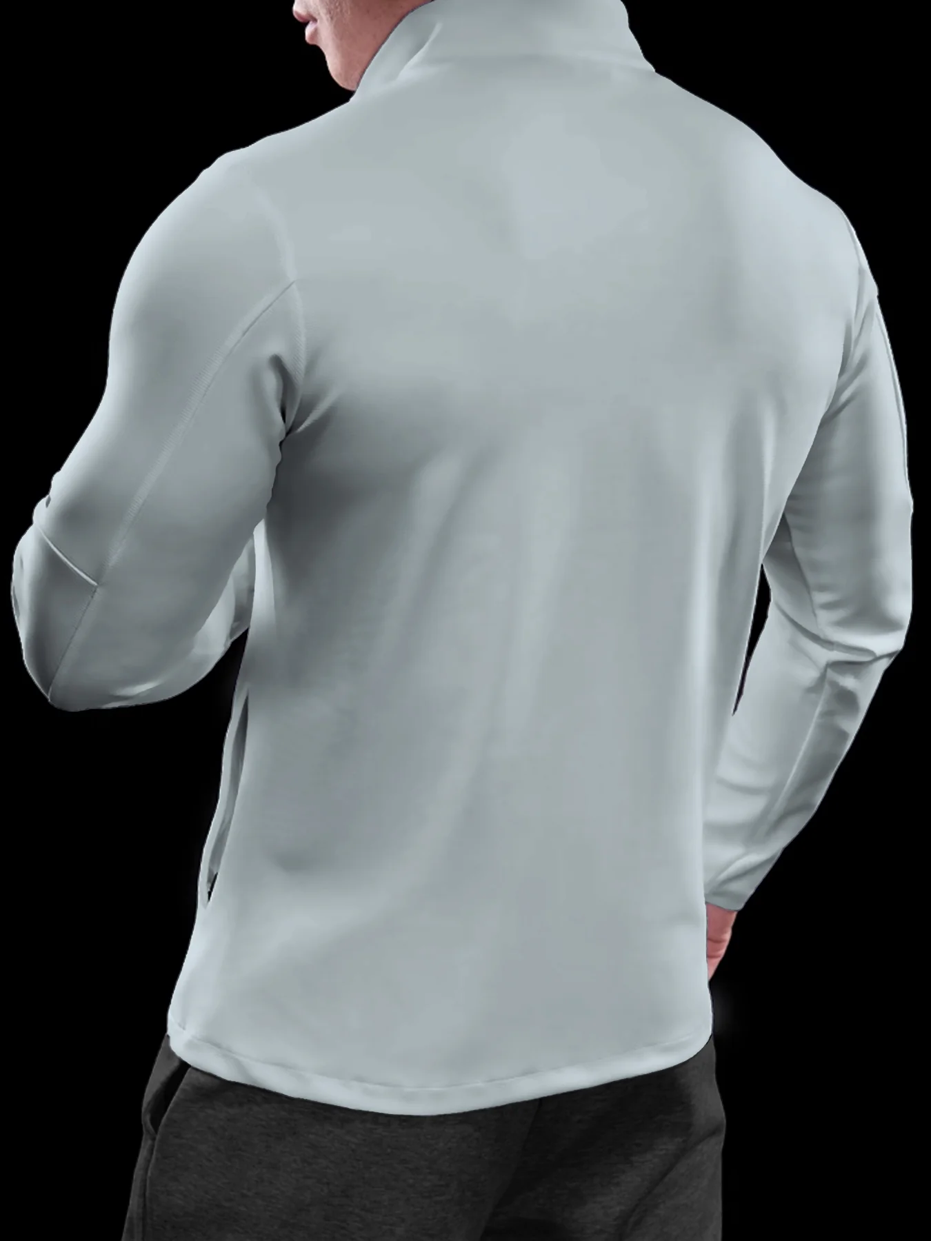 SmoothBlend Quick Dry Stand Collar Sports Fitness Jacket - Image 32