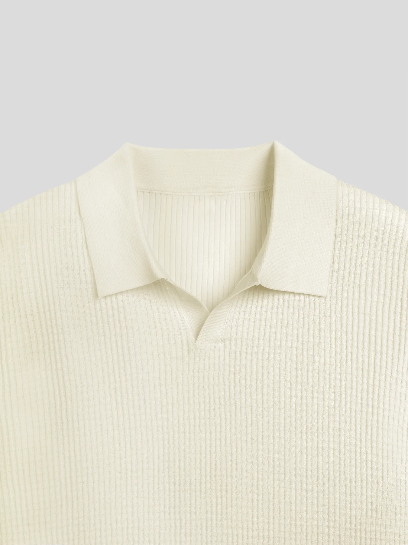 FlexKnit Active Knitted Buttonless Polo - Image 10