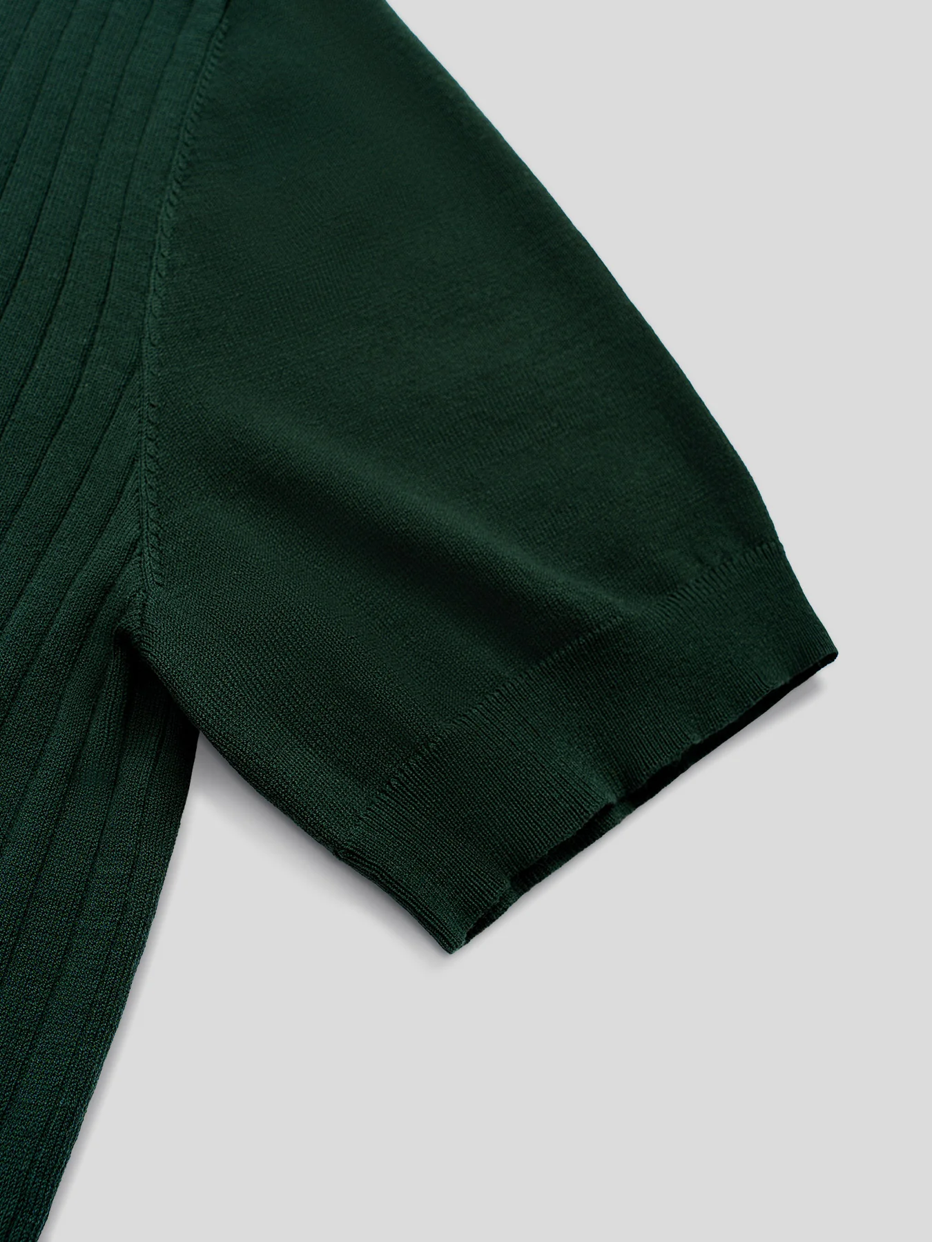 GentleKnit Contrast Color Short Sleeve Knitted Polo - Image 19