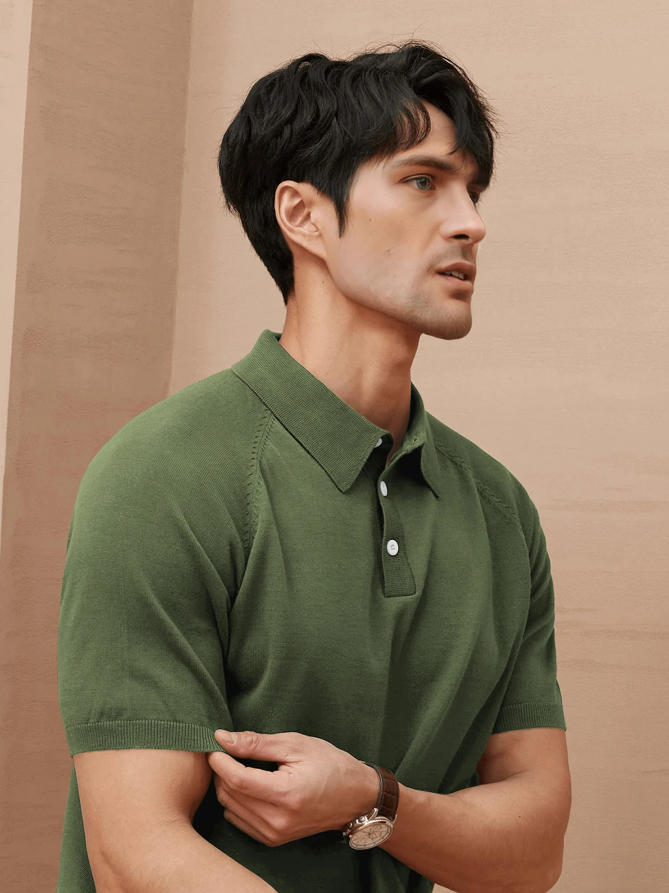 GentleKnit Short Sleeve Knitted Polo - Image 16