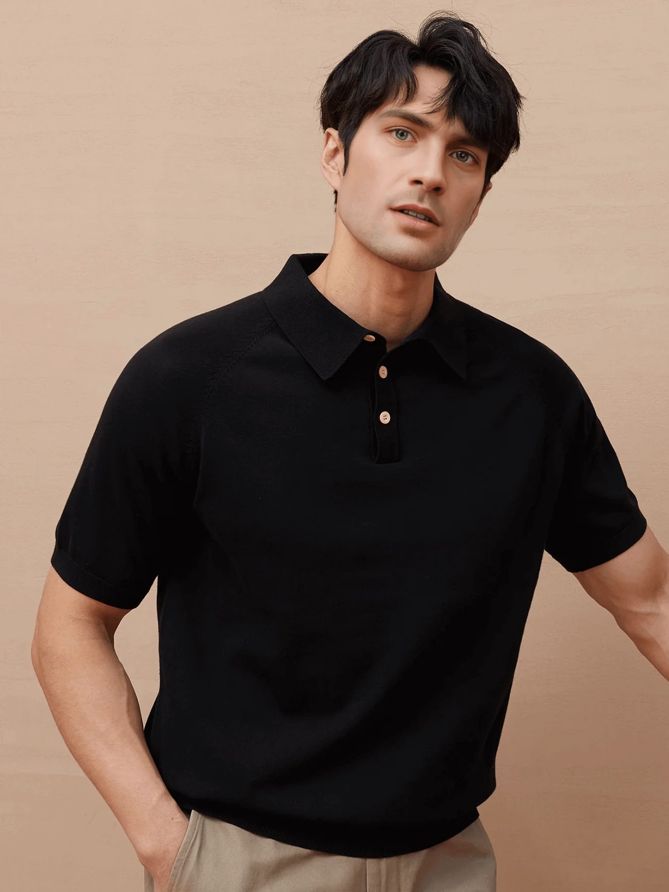 GentleKnit Short Sleeve Knitted Polo - Image 21