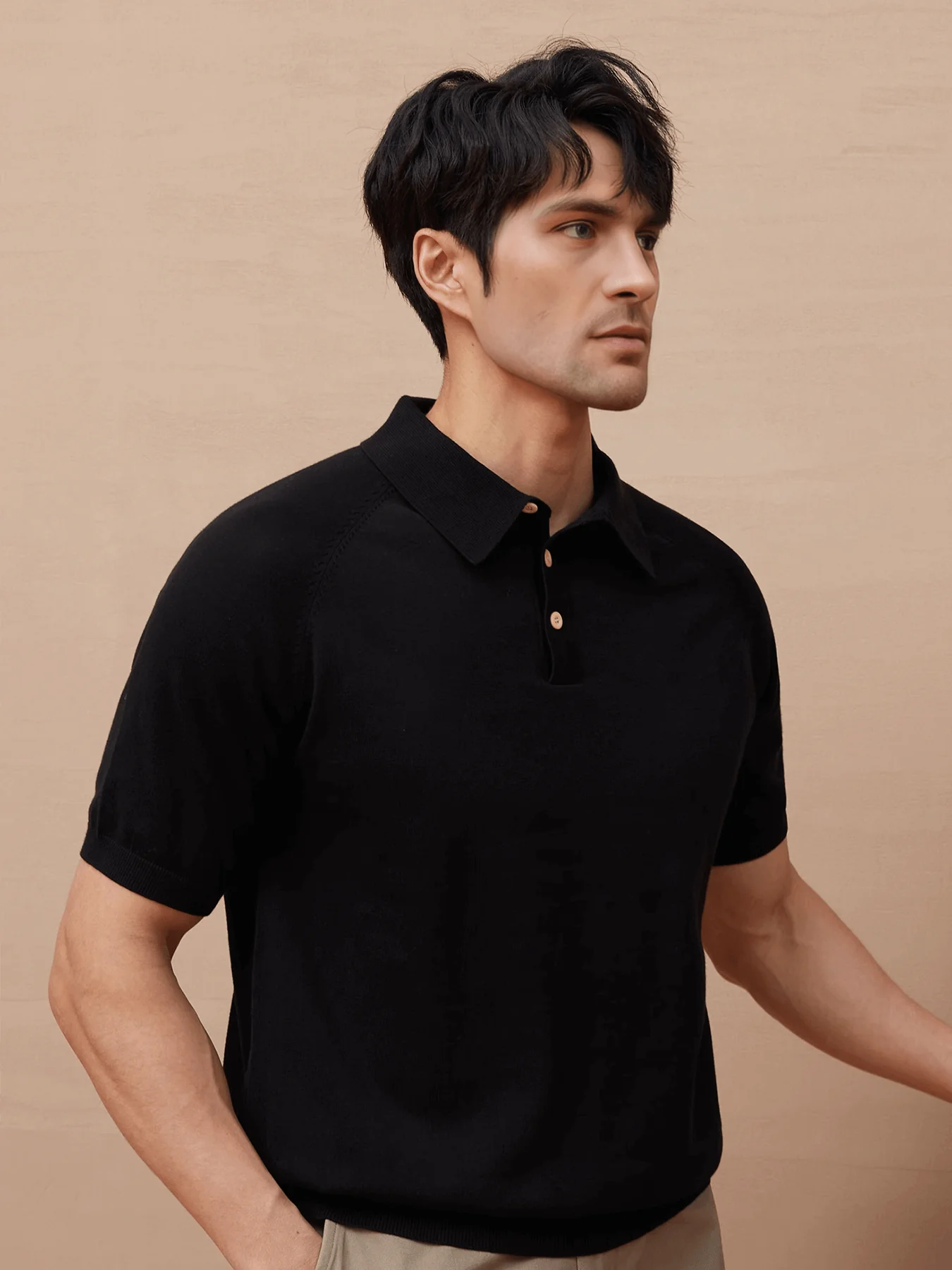 GentleKnit Short Sleeve Knitted Polo - Image 22