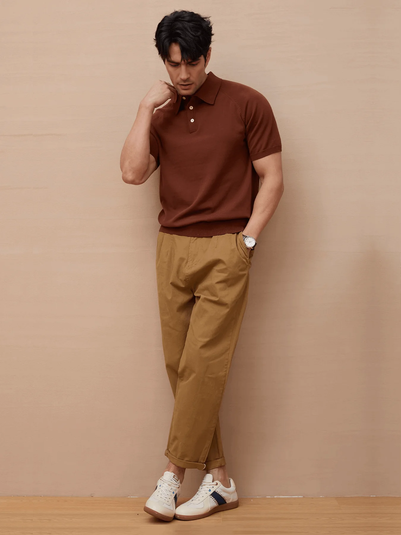 GentleKnit Short Sleeve Knitted Polo - Image 27