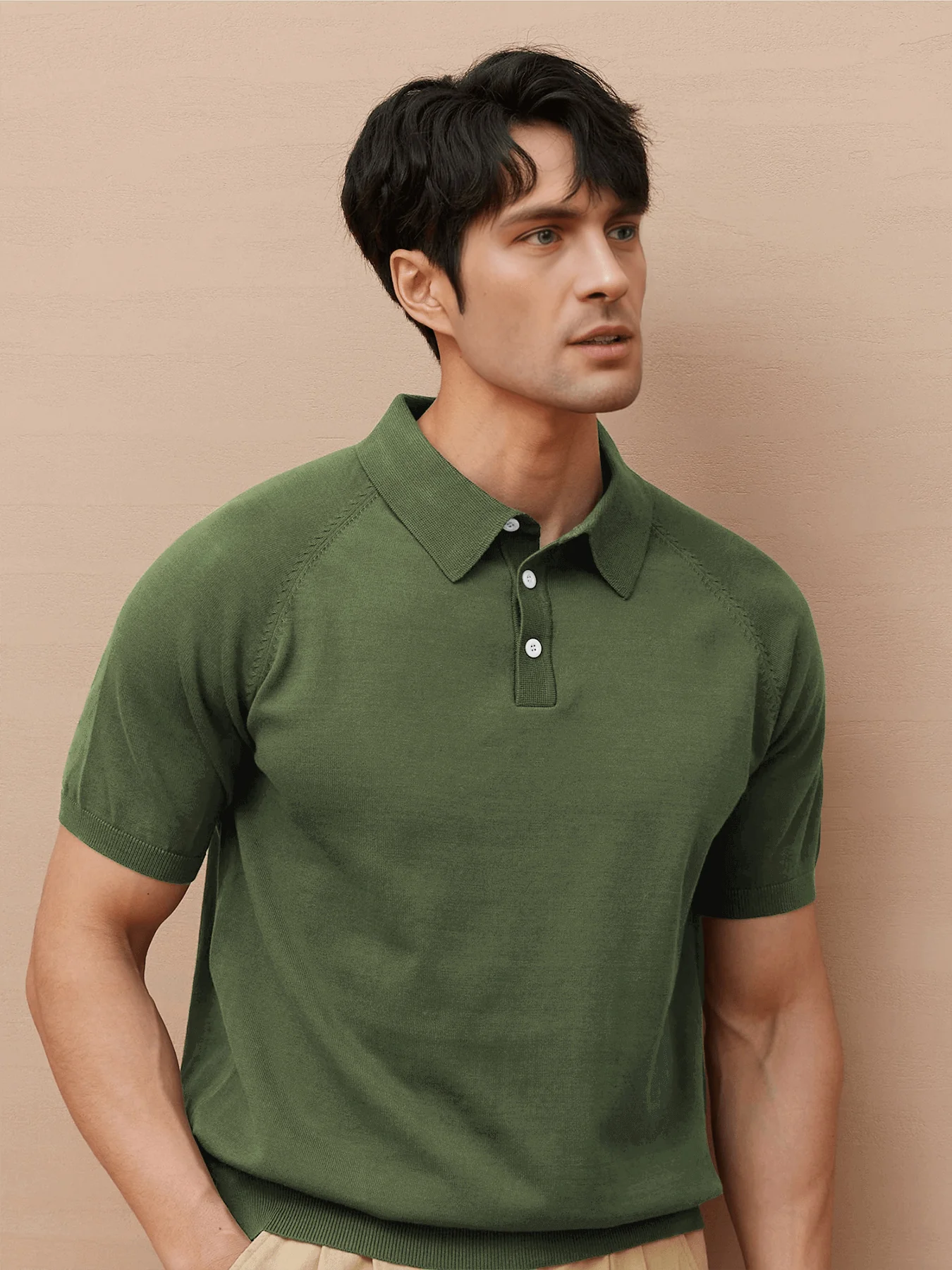 GentleKnit Short Sleeve Knitted Polo - Image 8