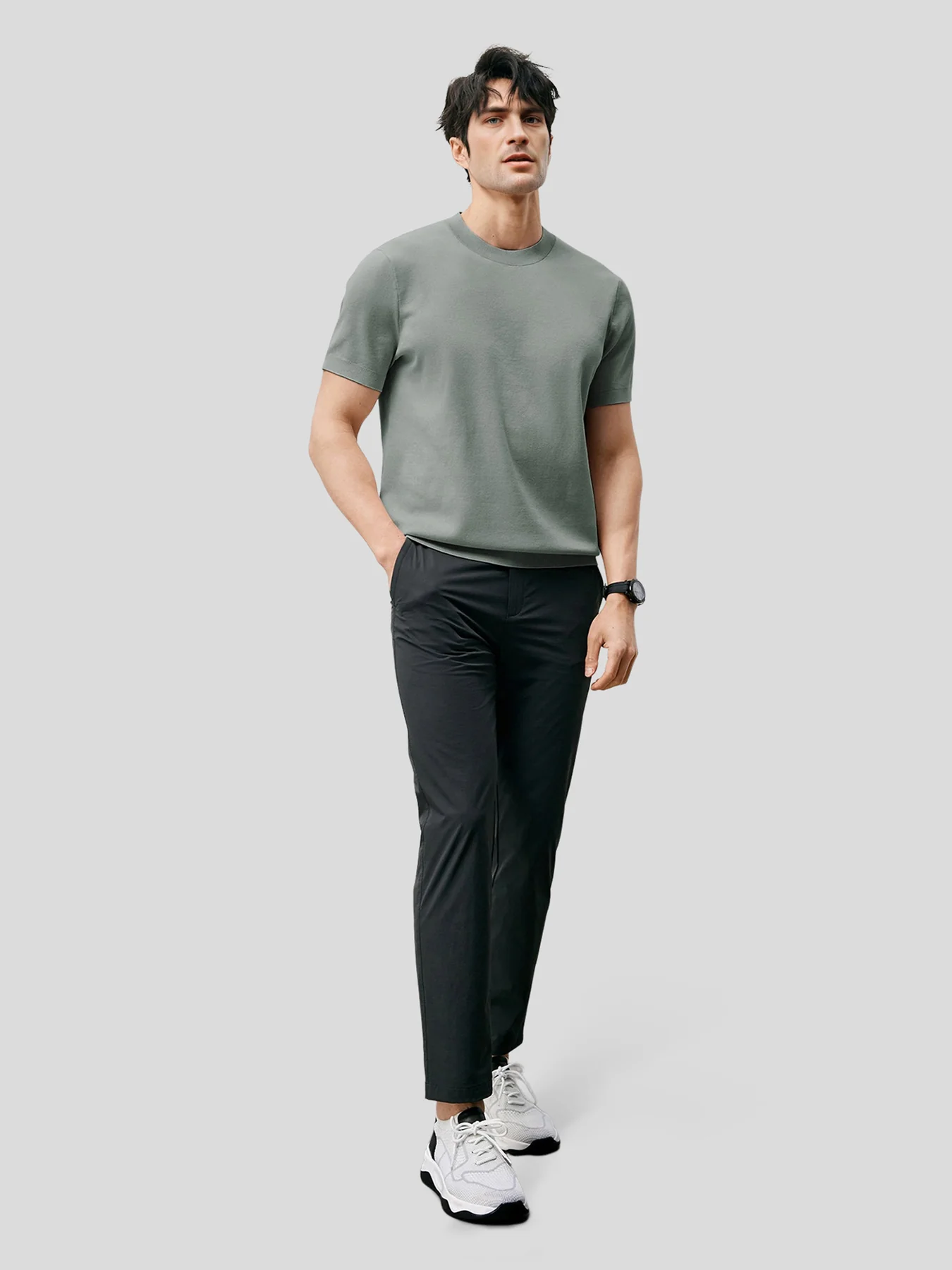 GentleKnit Short Sleeve Knitted T-Shirt - Image 24