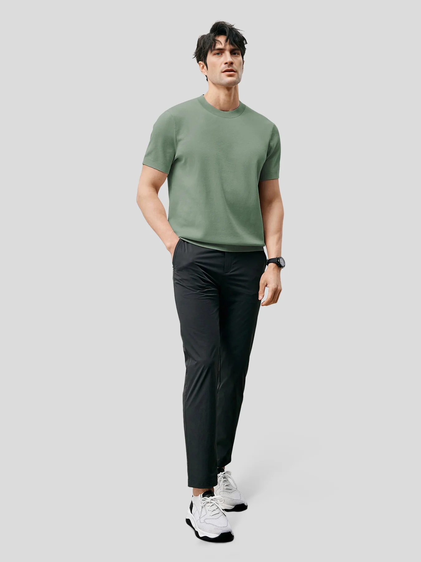 GentleKnit Short Sleeve Knitted T-Shirt - Image 19