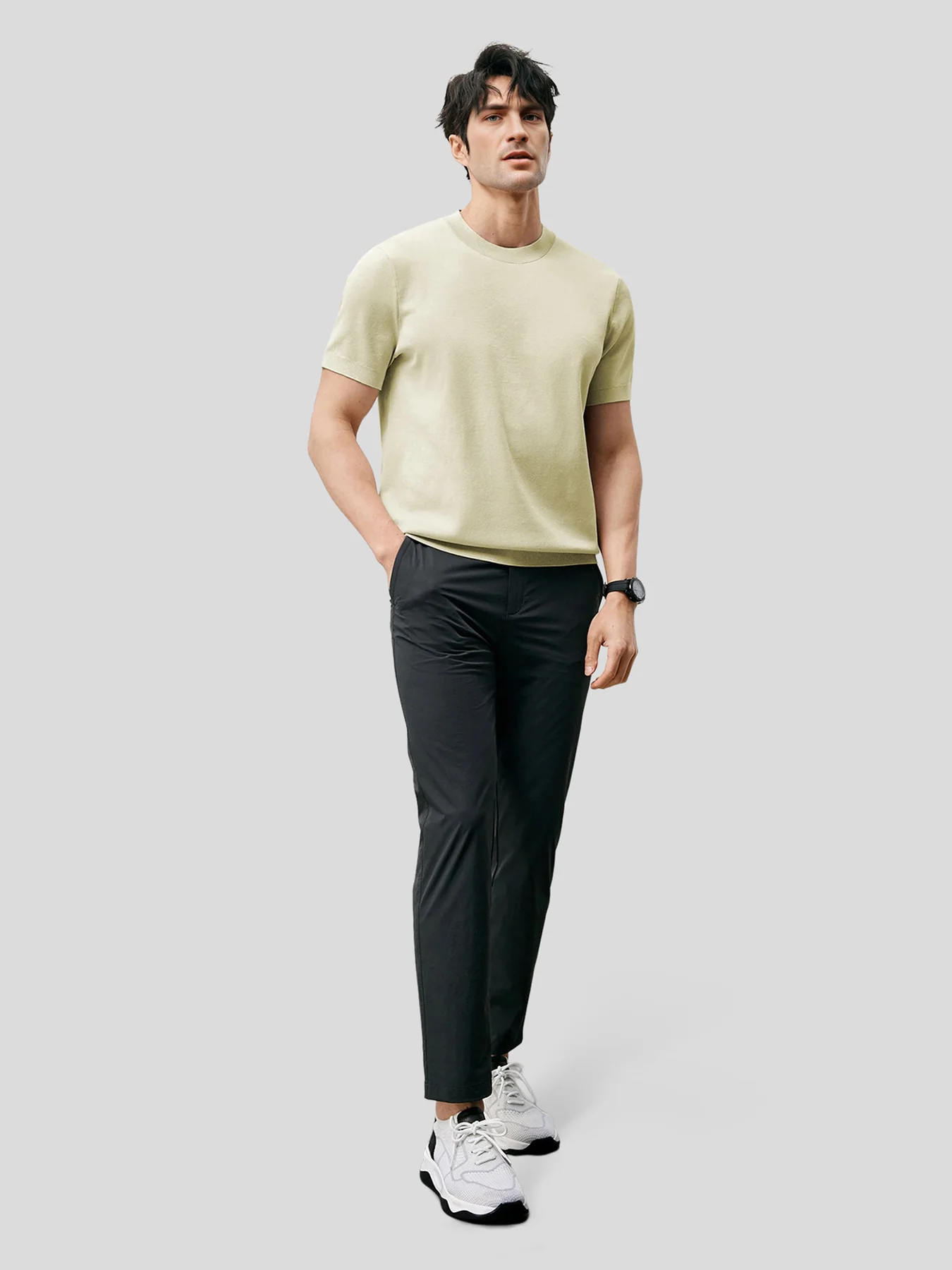 GentleKnit Short Sleeve Knitted T-Shirt - Image 30