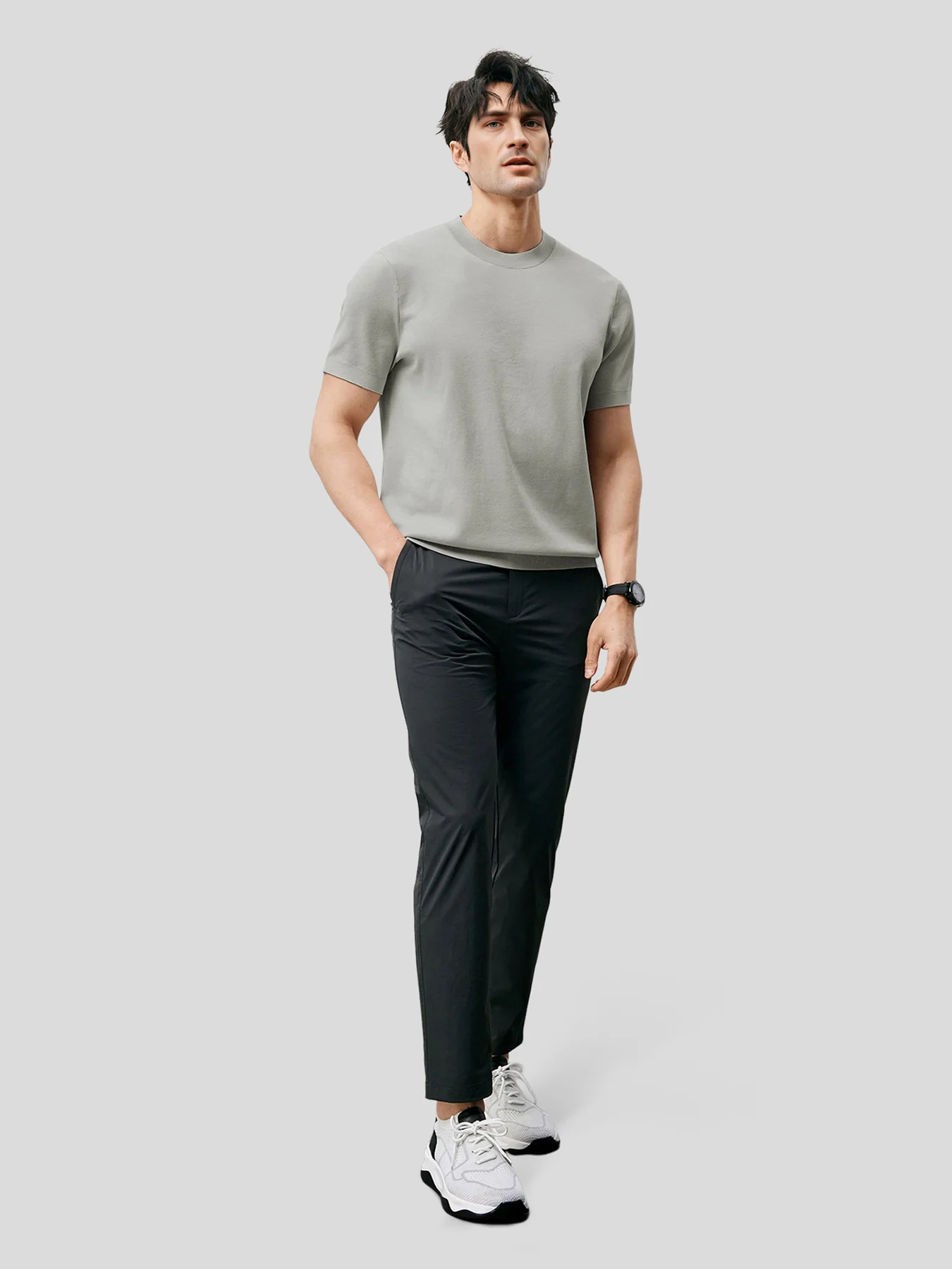 GentleKnit Short Sleeve Knitted T-Shirt - Image 34