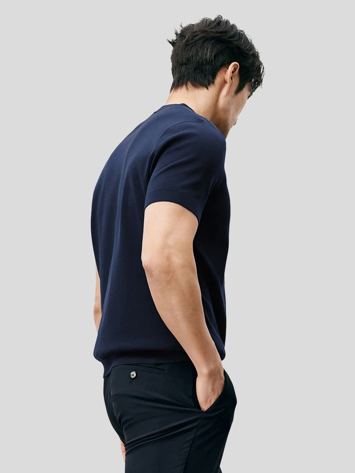 GentleKnit Short Sleeve Knitted T-Shirt - Image 4