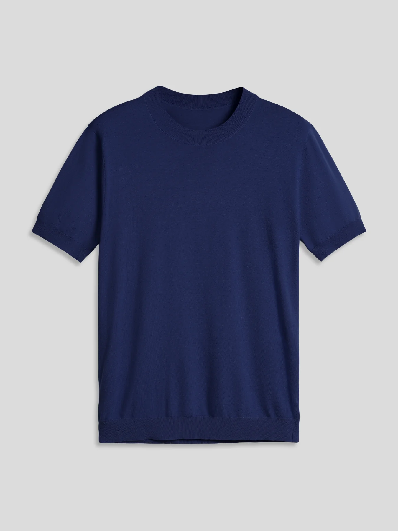 GentleKnit Short Sleeve Knitted T-Shirt - Image 6