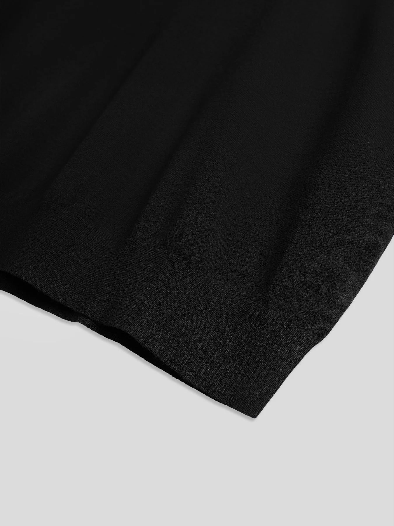 GentleKnit Short Sleeve V-neck Knitted T-Shirt - Image 24