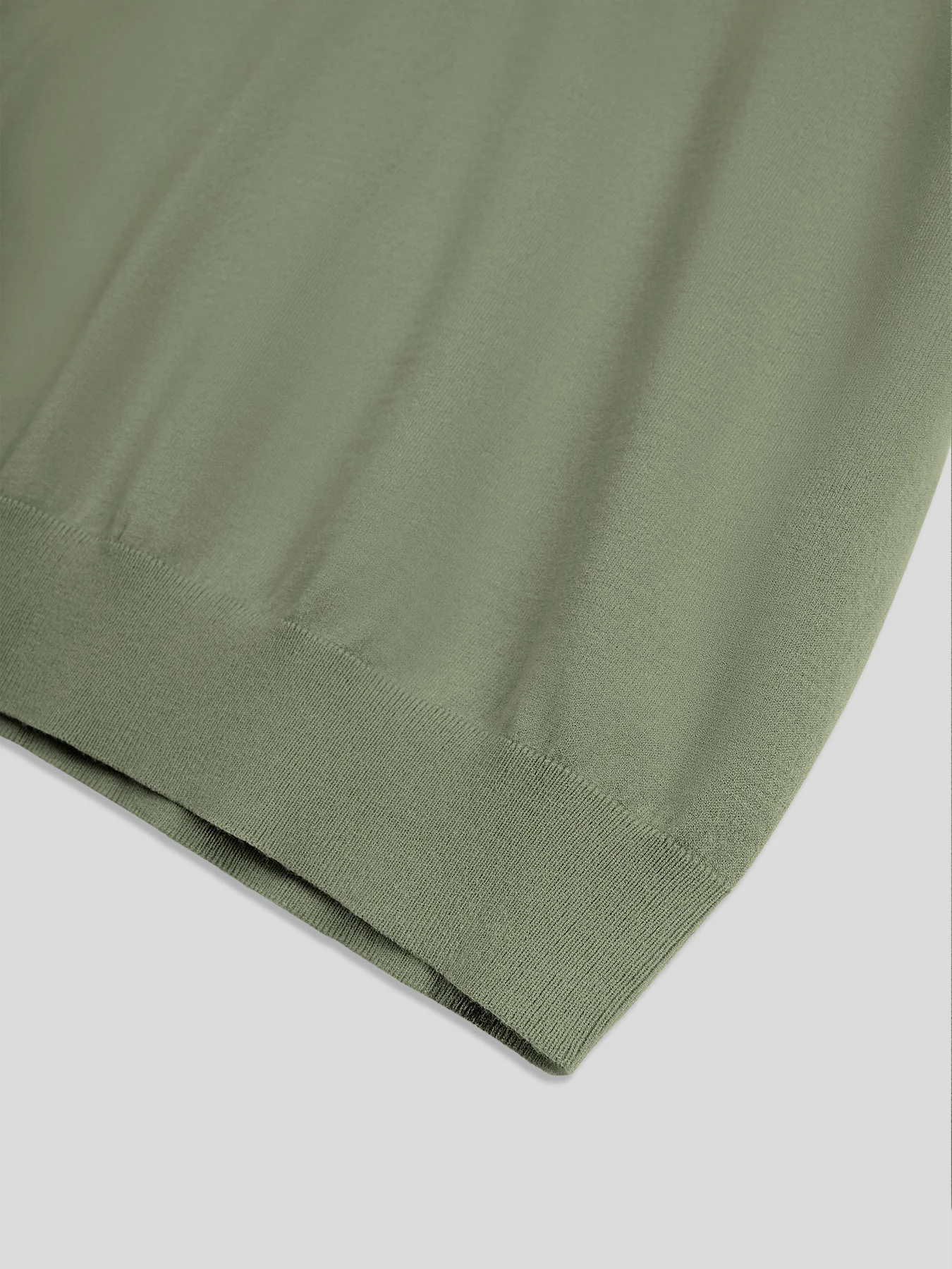 GentleKnit Short Sleeve V-neck Knitted T-Shirt - Image 28