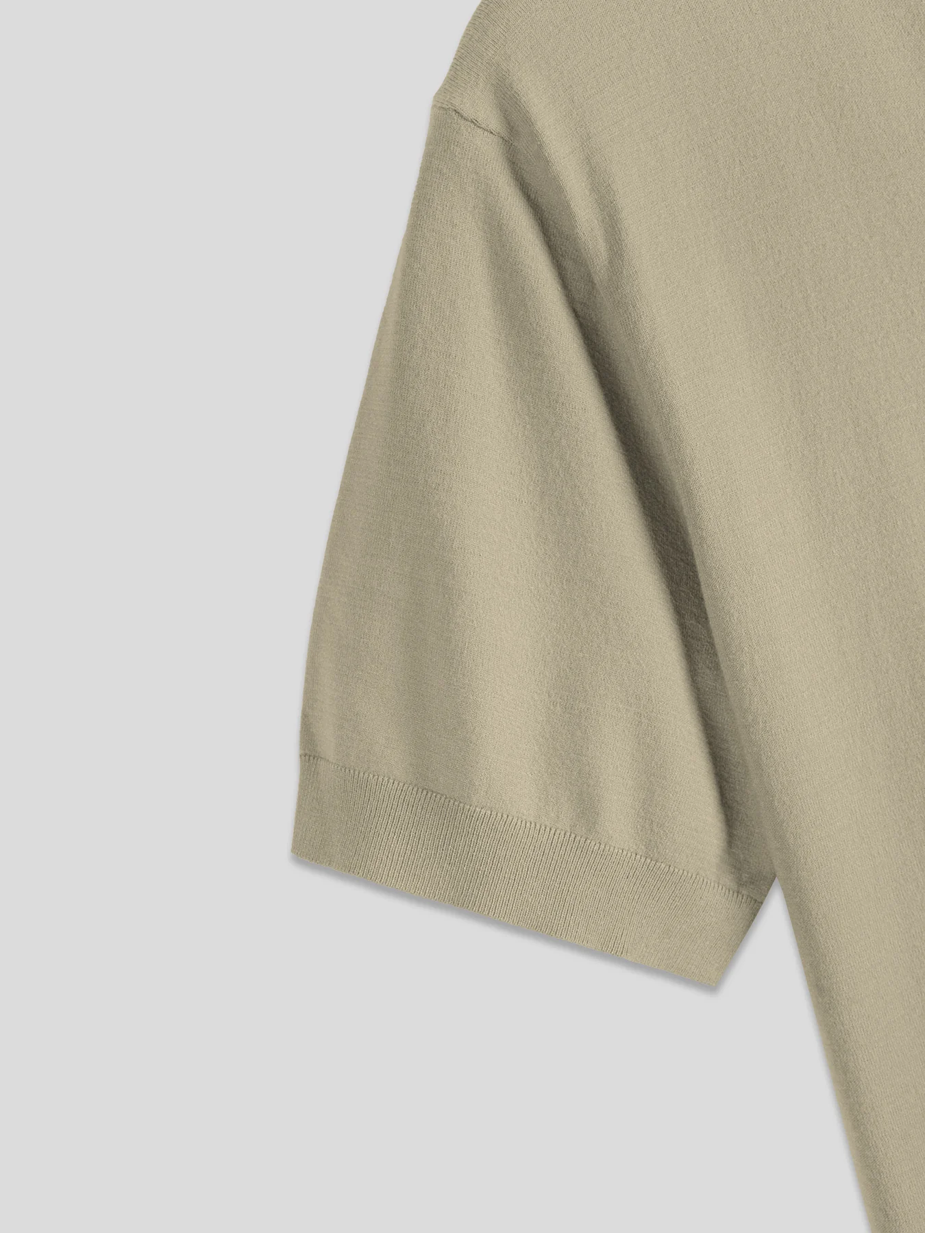 GentleKnit Short Sleeve V-neck Knitted T-Shirt - Image 32