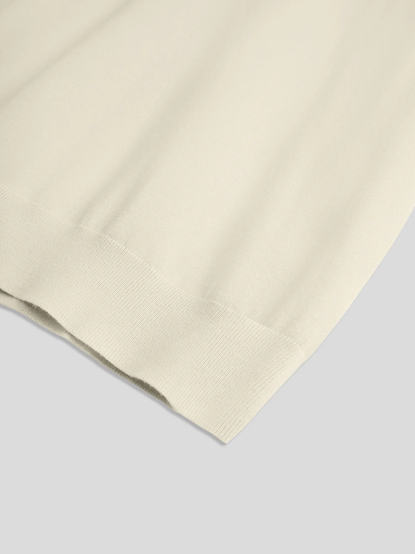 GentleKnit Short Sleeve V-neck Knitted T-Shirt - Image 7