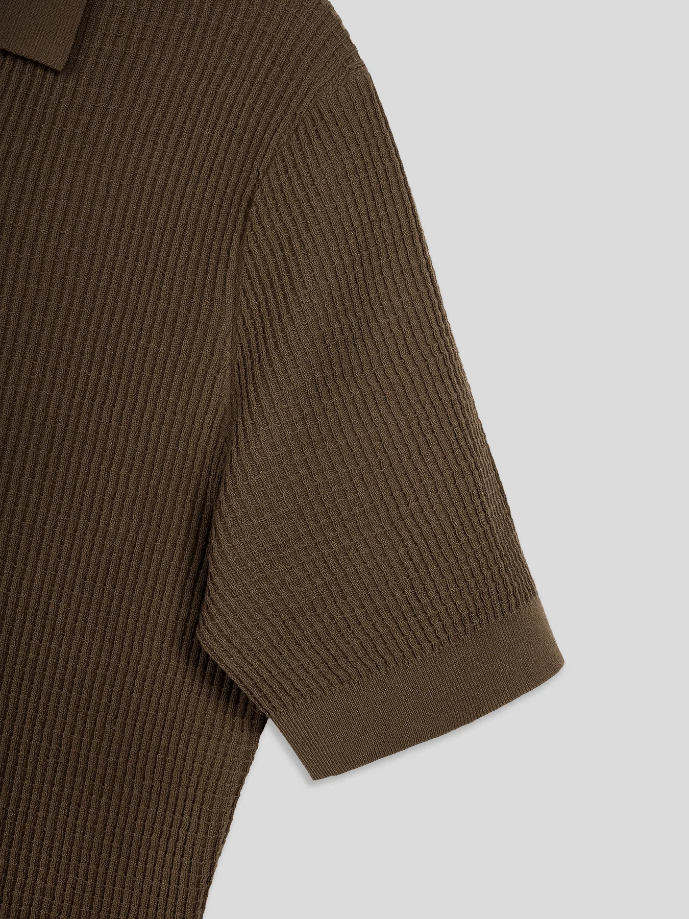 FlexKnit Active Knitted Buttonless Polo - Image 31