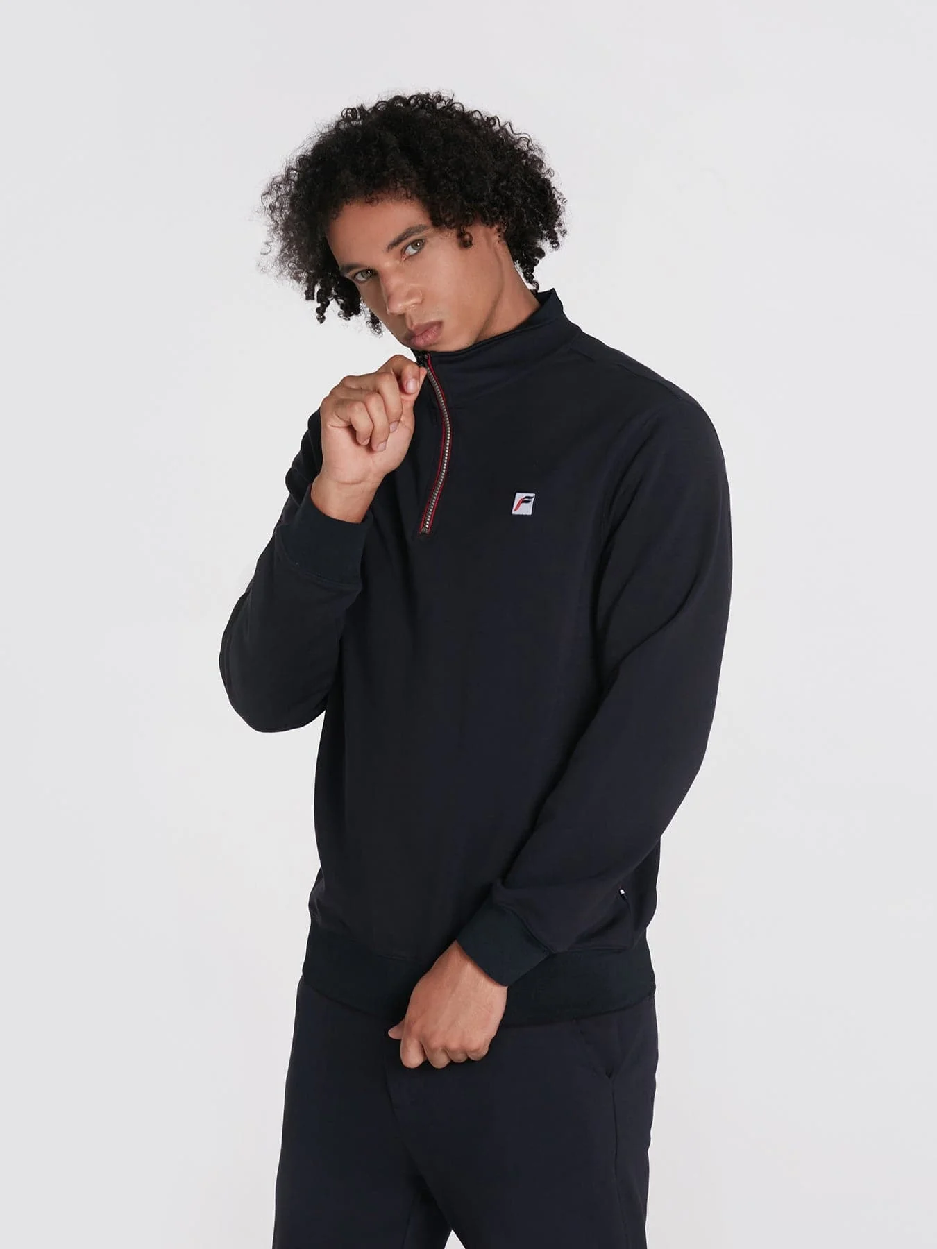 Fioboc Half Zip Pullover Sweatshirt - Image 3