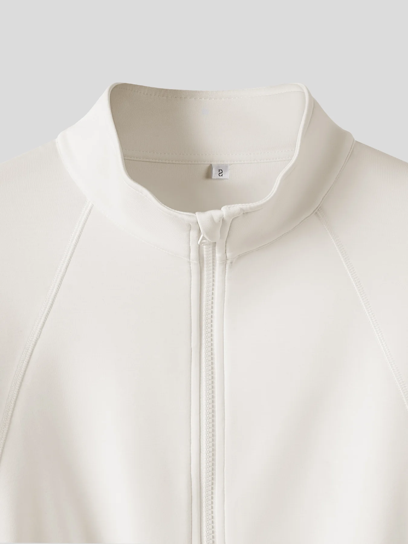 Modal Blend Double Zip Long Sleeve Tee - Image 7