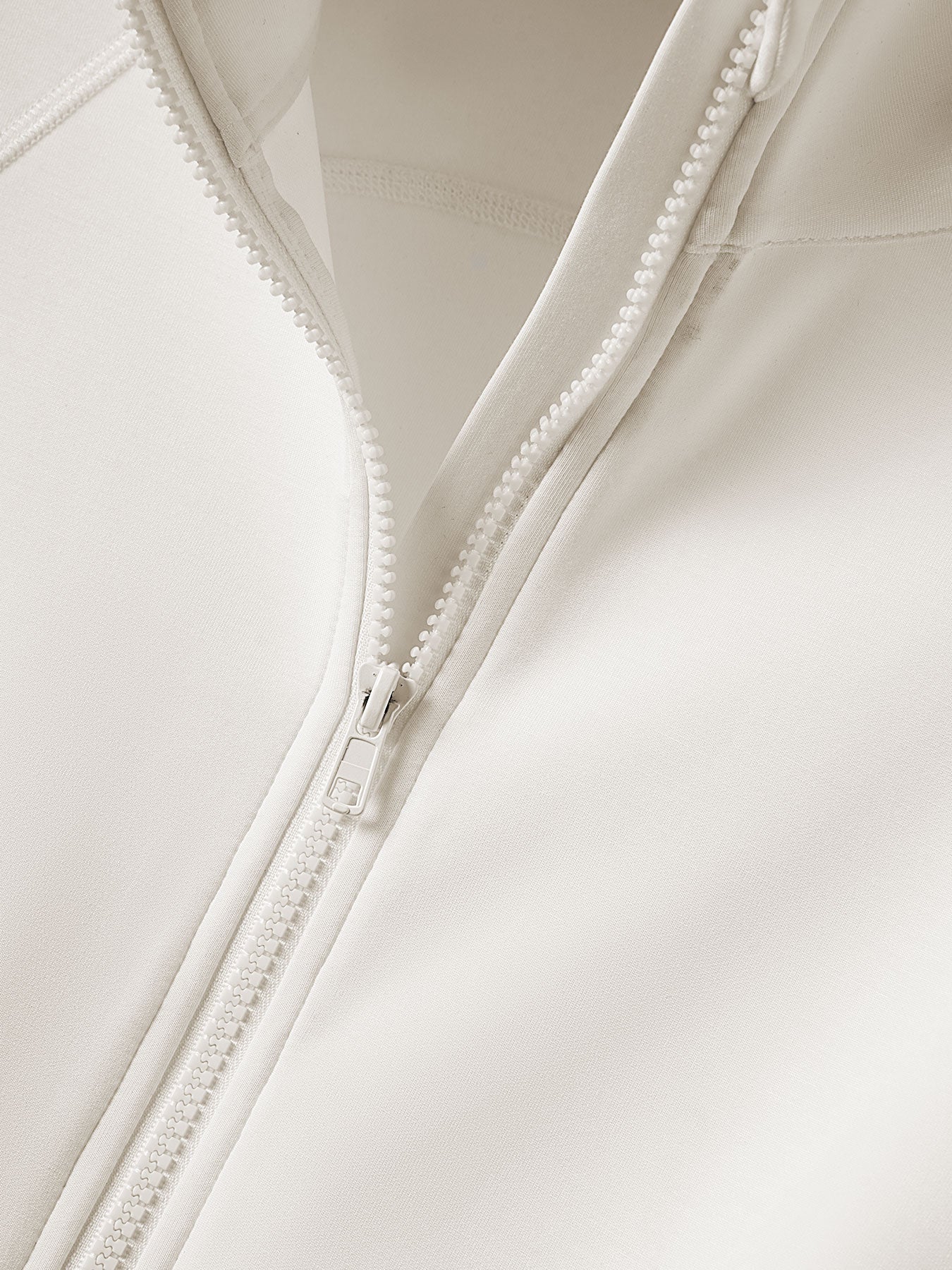 Modal Blend Double Zip Long Sleeve Tee - Image 8