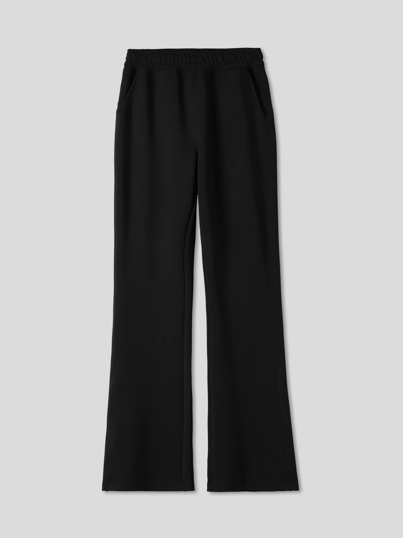 Modal Blend Drawstring Flare Pants - Image 19