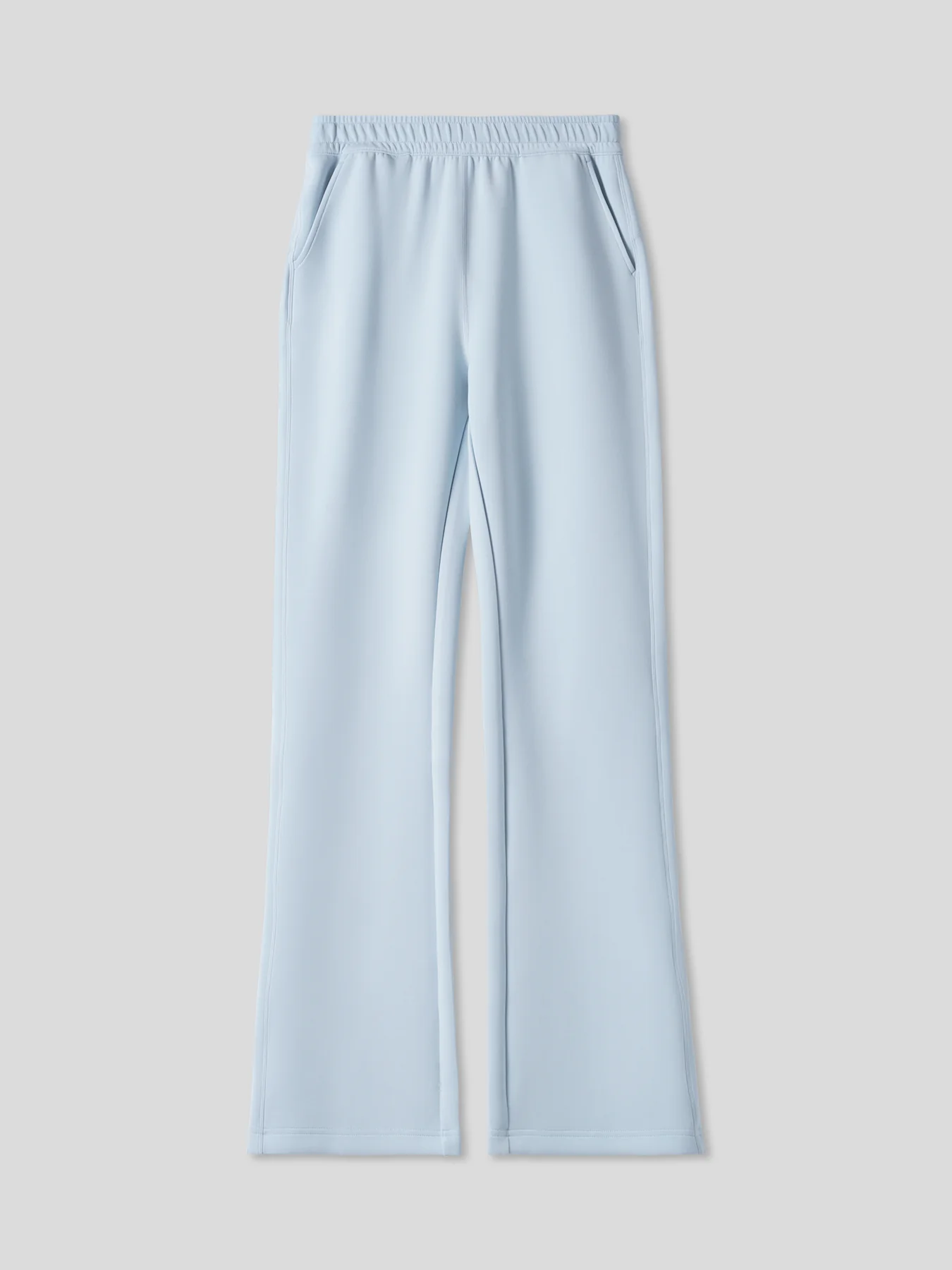 Modal Blend Drawstring Flare Pants - Image 7