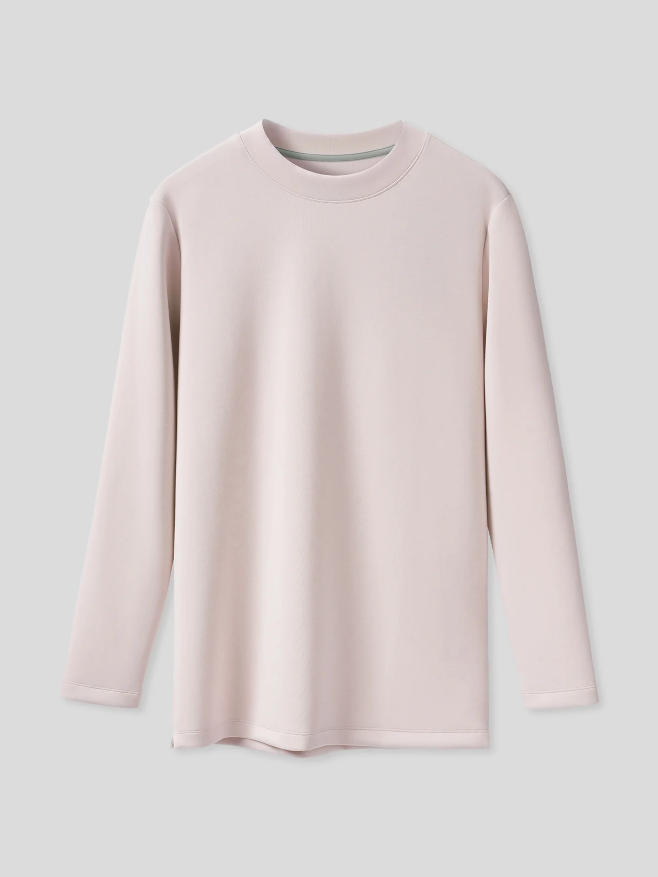 Modal Blend Elbow Patch Long Sleeve Tee:Slim Fit - Image 21