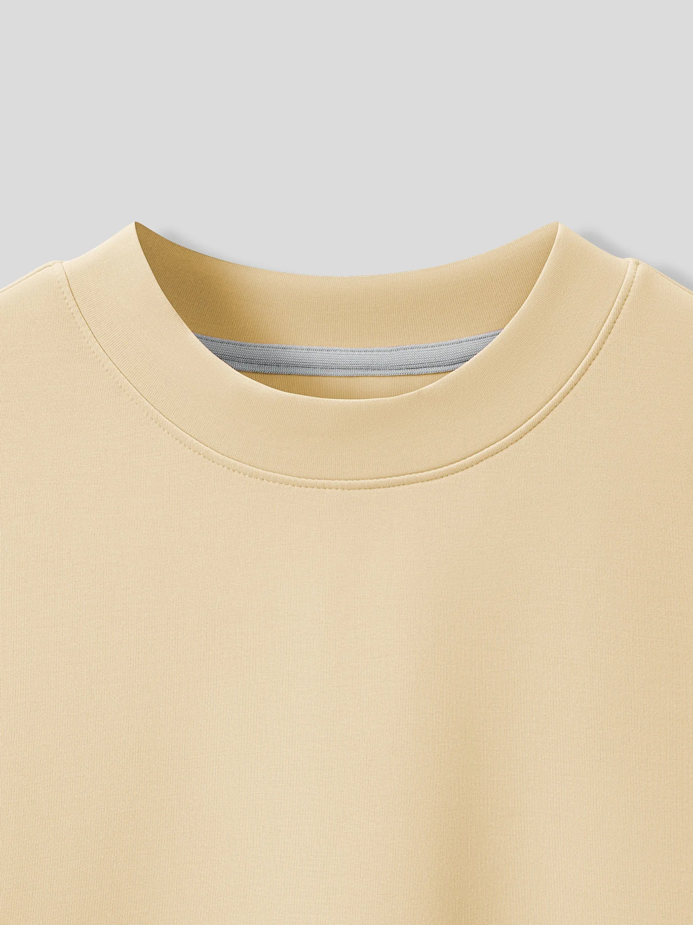 Modal Blend Elbow Patch Long Sleeve Tee:Slim Fit - Image 56