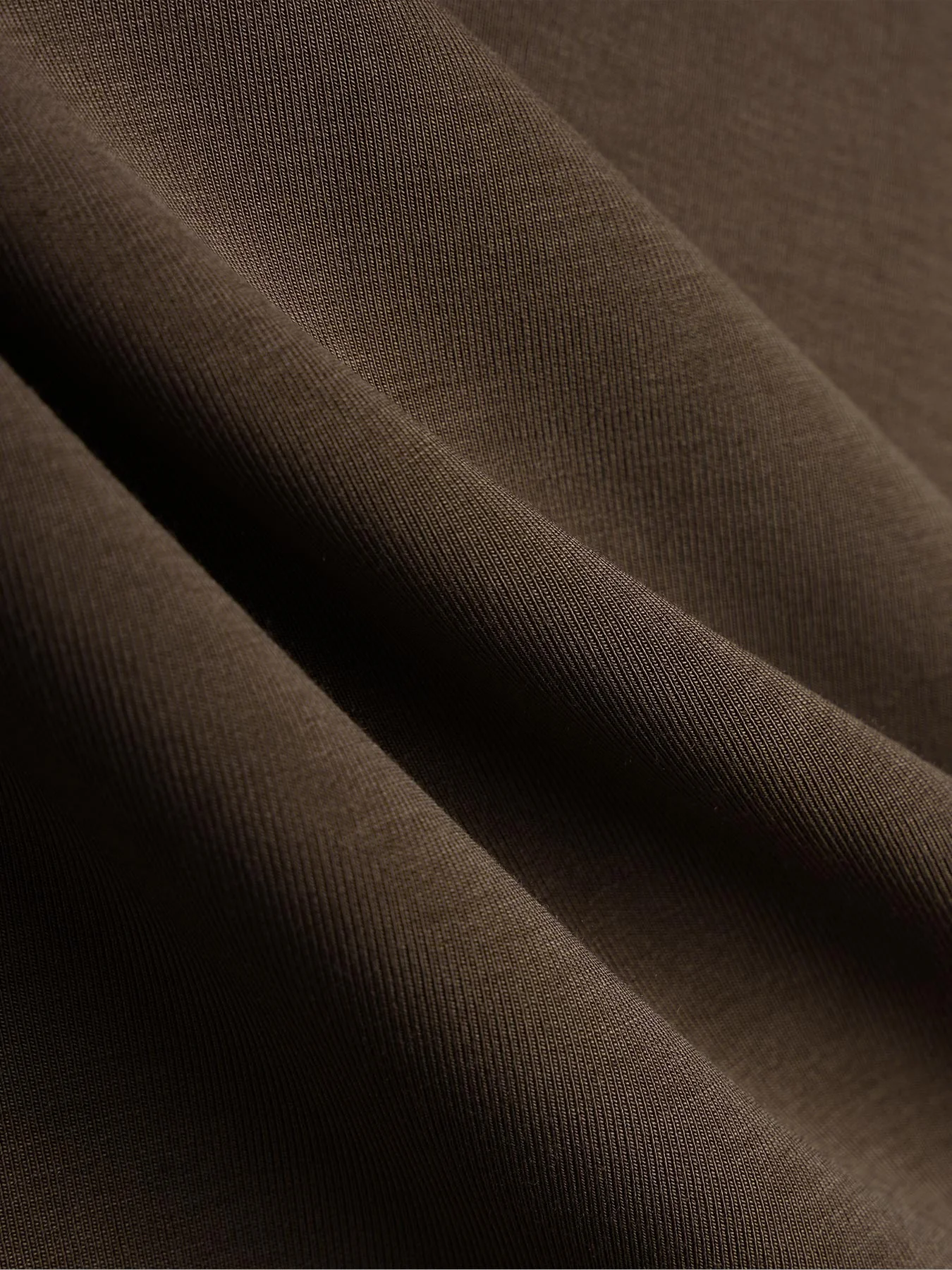 Modal Blend Long Sleeve Half Zip Polo - Image 6