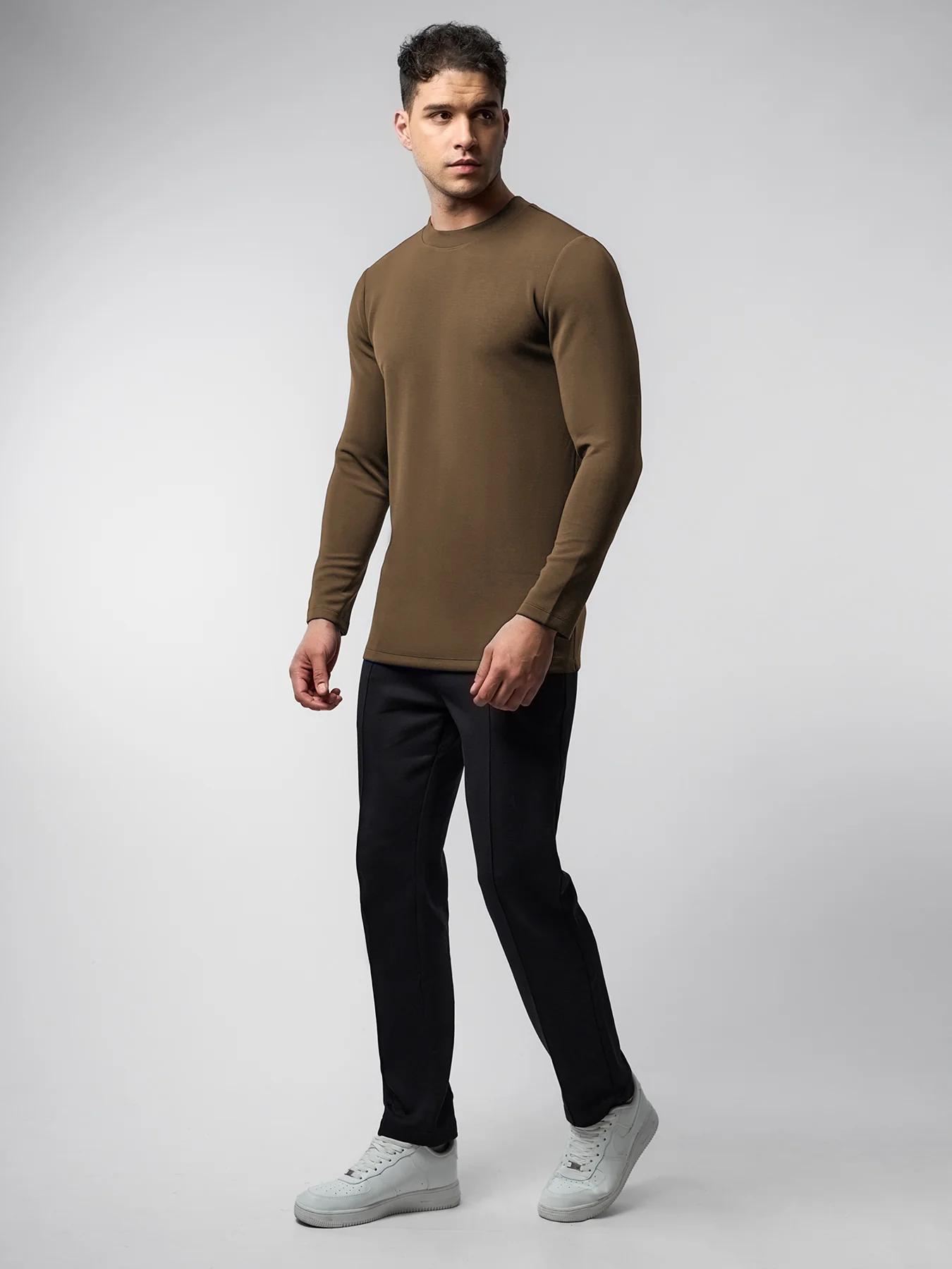 Modal Blend Long Sleeve Tee - Image 11