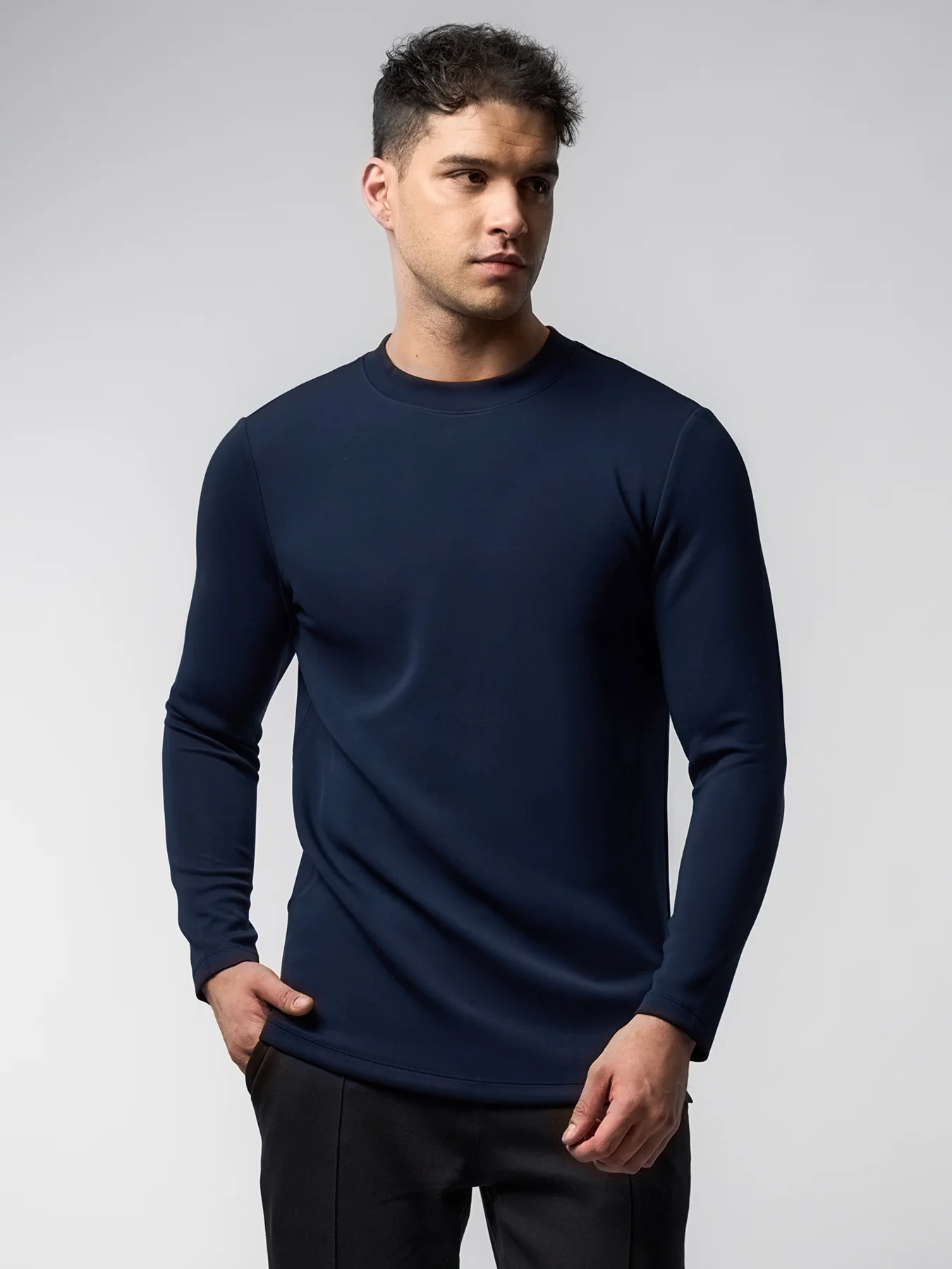 Modal Blend Long Sleeve Tee - Image 20