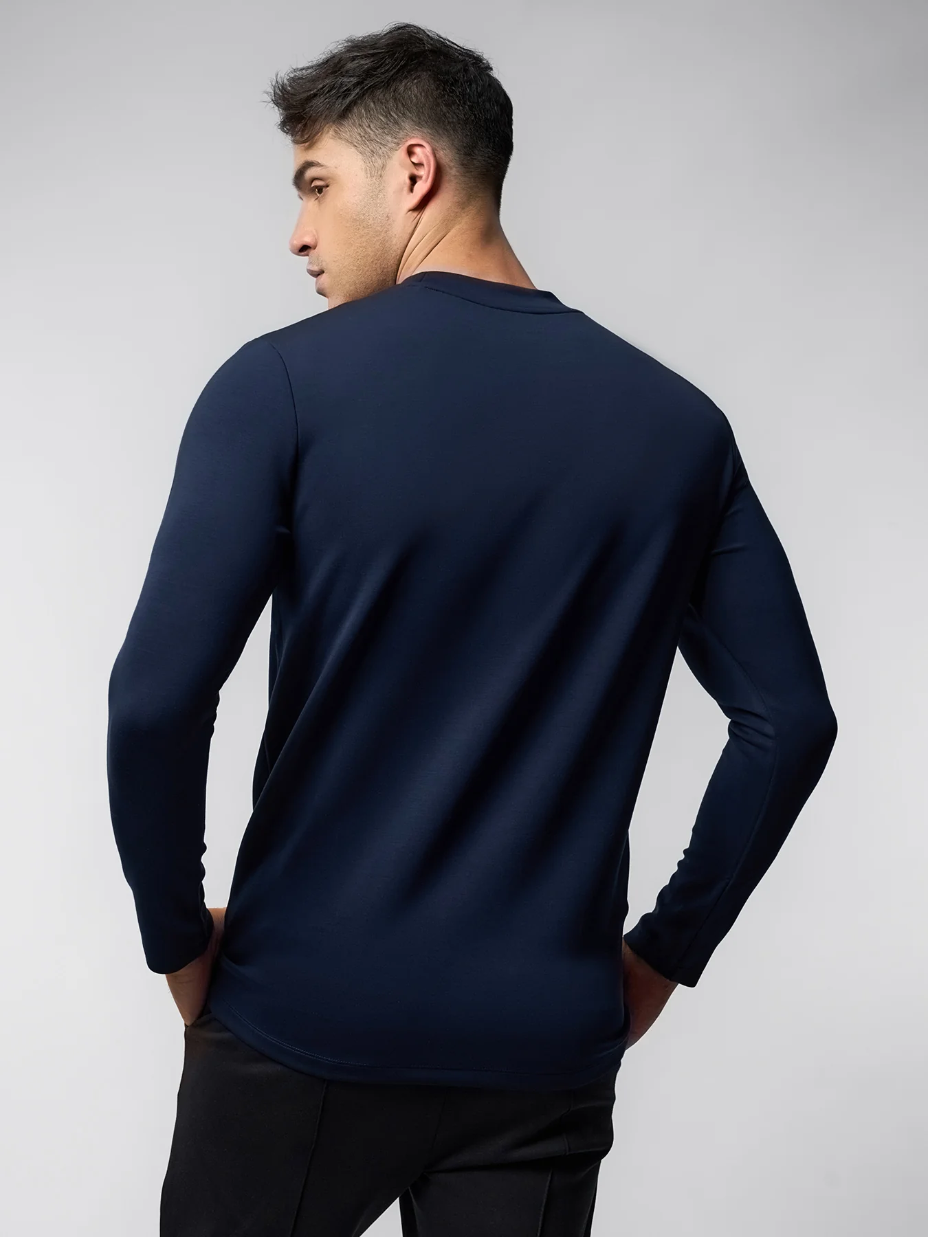 Modal Blend Long Sleeve Tee - Image 22