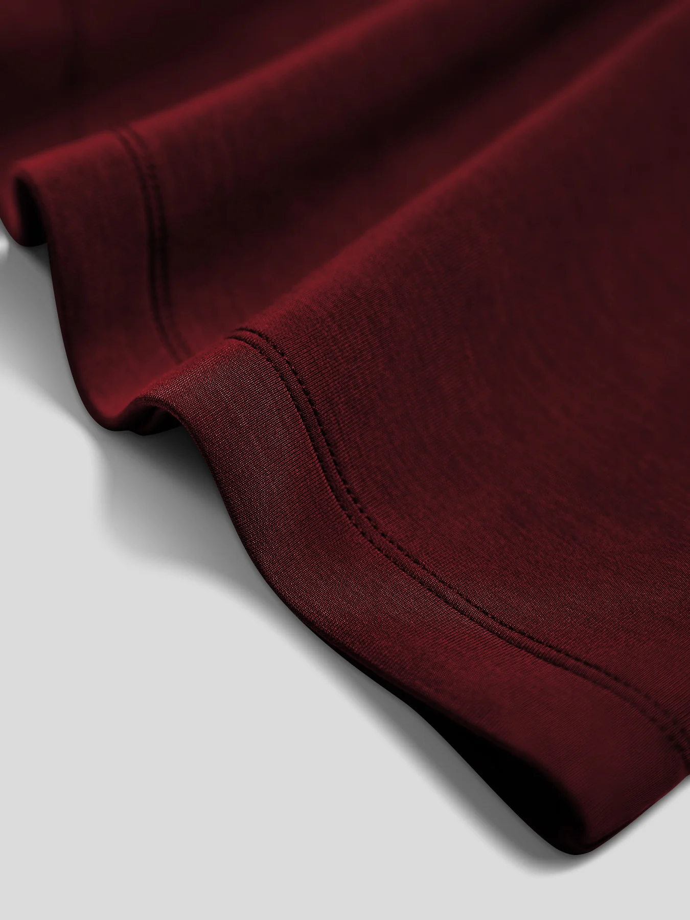 Modal Blend Elbow Patch Long Sleeve Tee:Slim Fit - Image 28